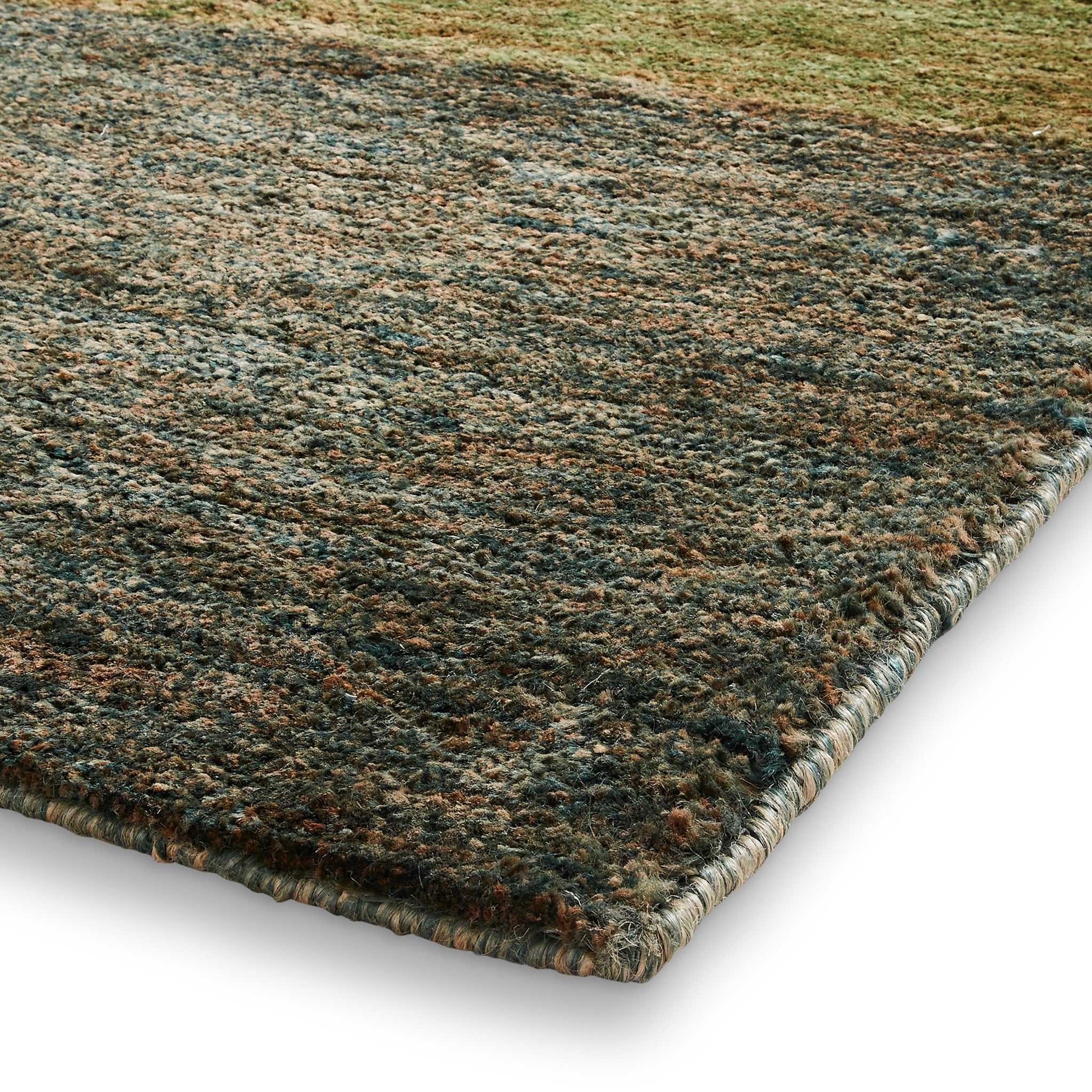 Franklin Natural Hemp Multi Coloured Abstract Rug - Image 5