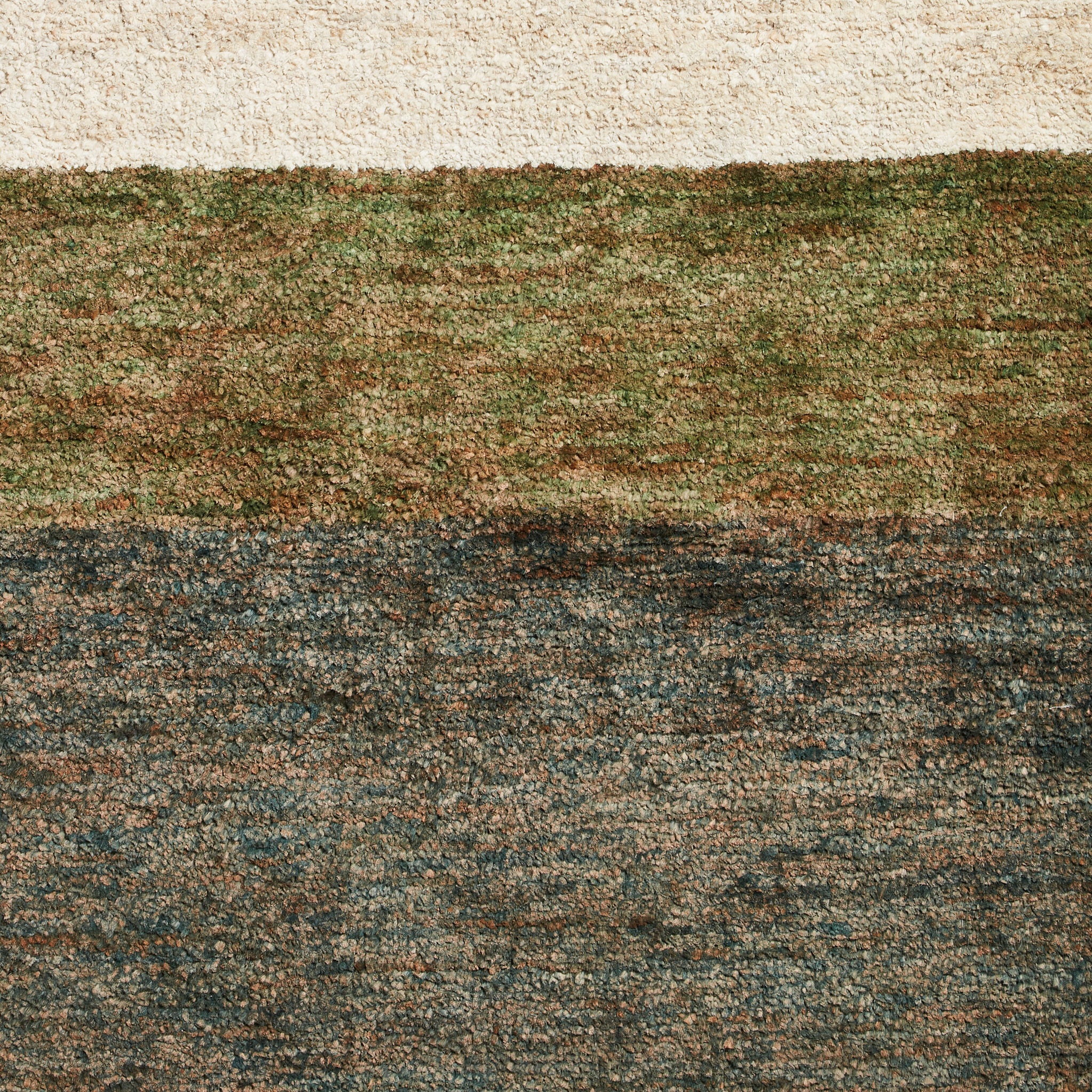 Franklin Natural Hemp Multi Coloured Abstract Rug - Image 7