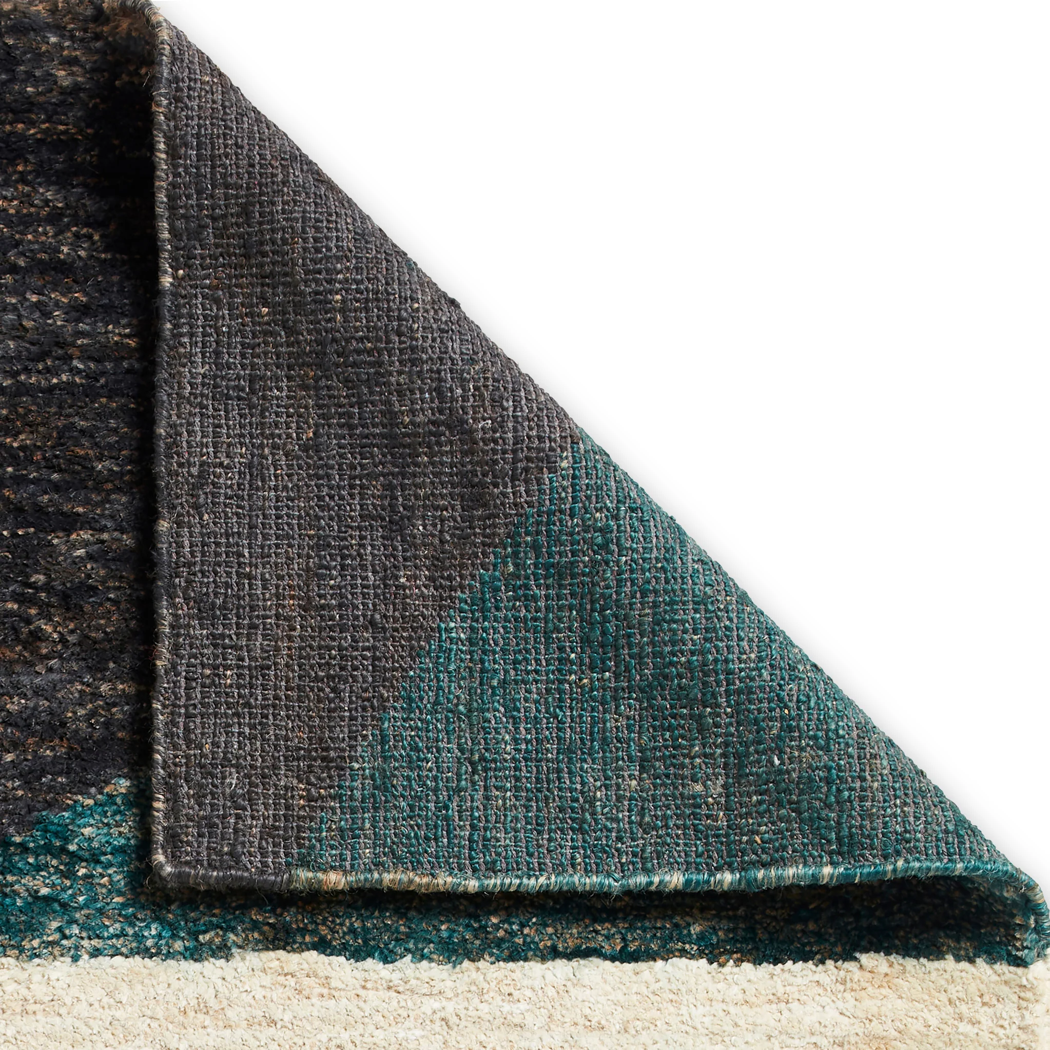 Franklin Natural Hemp Multi Coloured Abstract Rug - Image 8