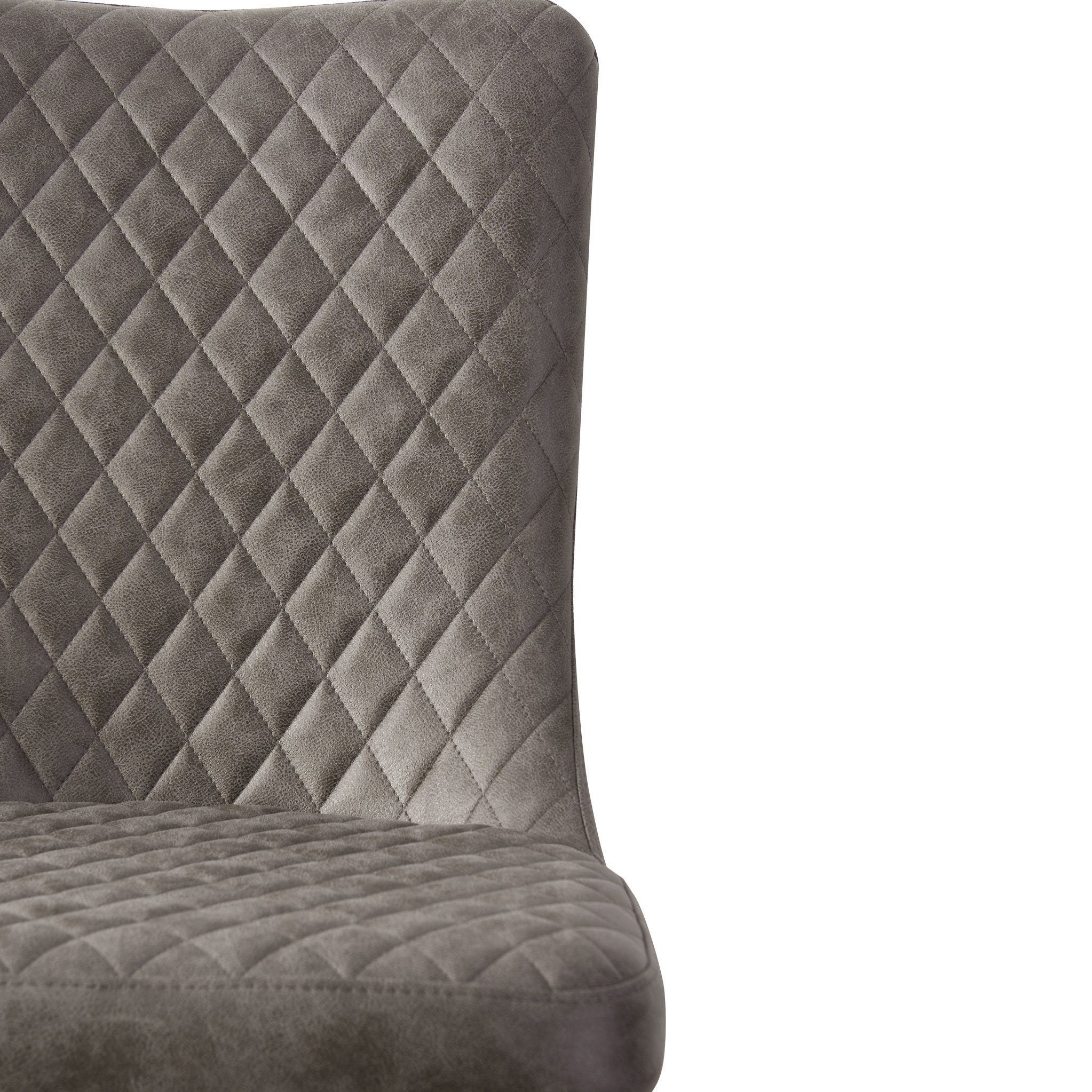 Galaxy Faux Suede Dining Chair - Image 5