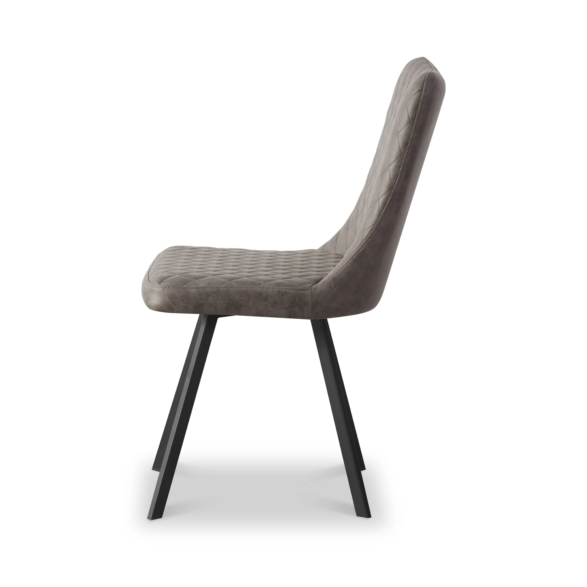 Galaxy Faux Suede Dining Chair - Image 7