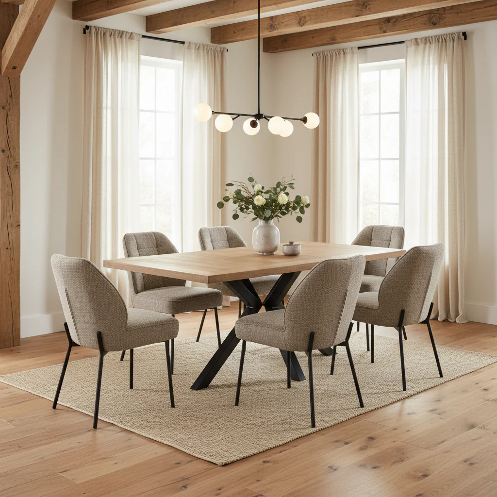 Garcia Textured Dining Chair - Image 2