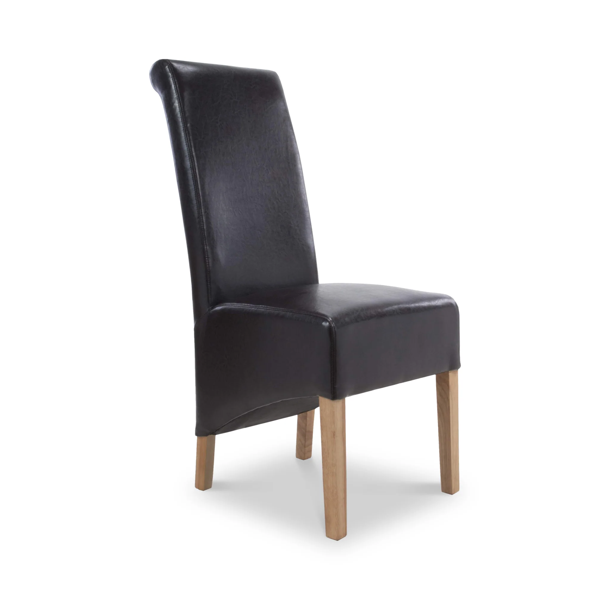 Genna Bonded Leather Dining Chair - Image 11