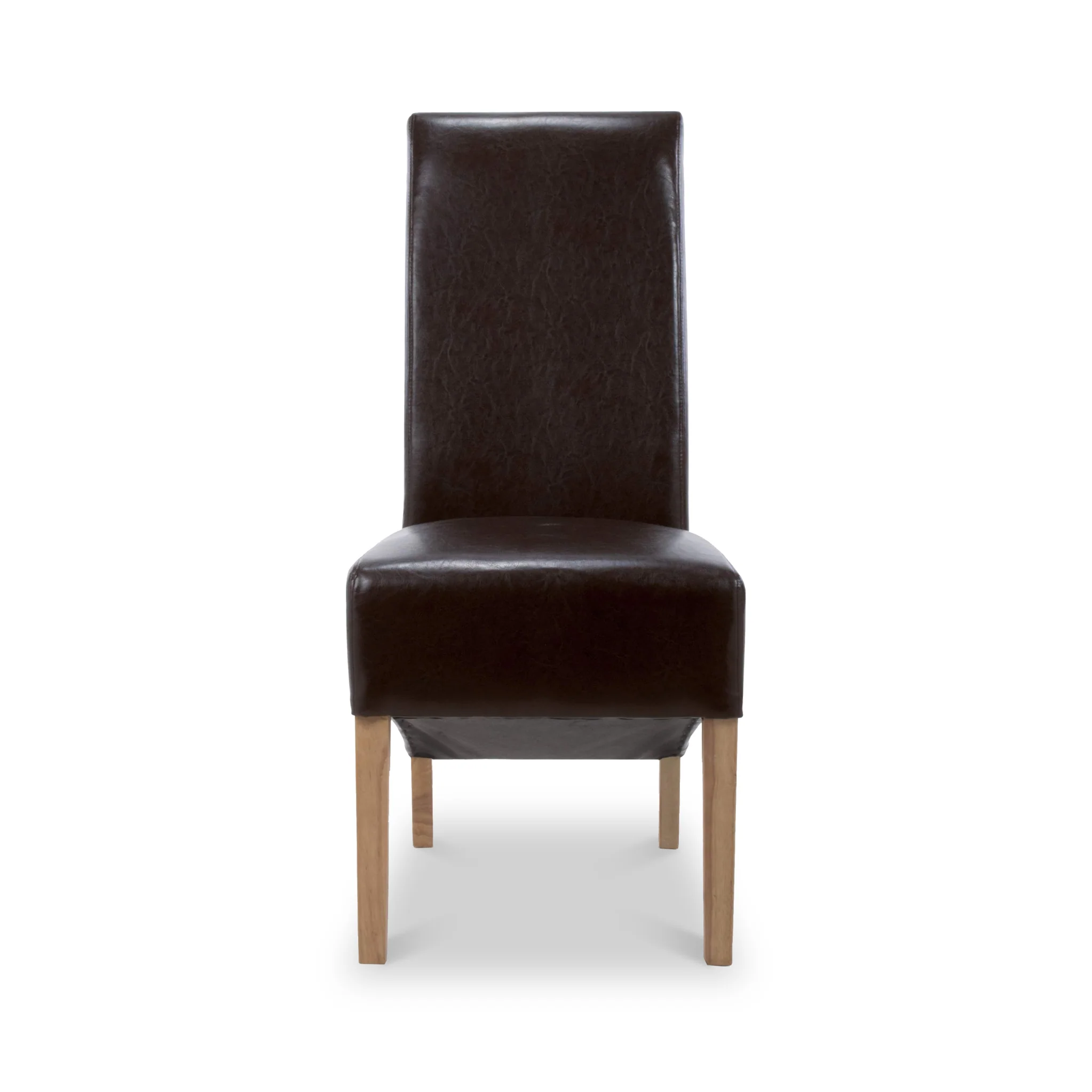Genna Bonded Leather Dining Chair - Image 34