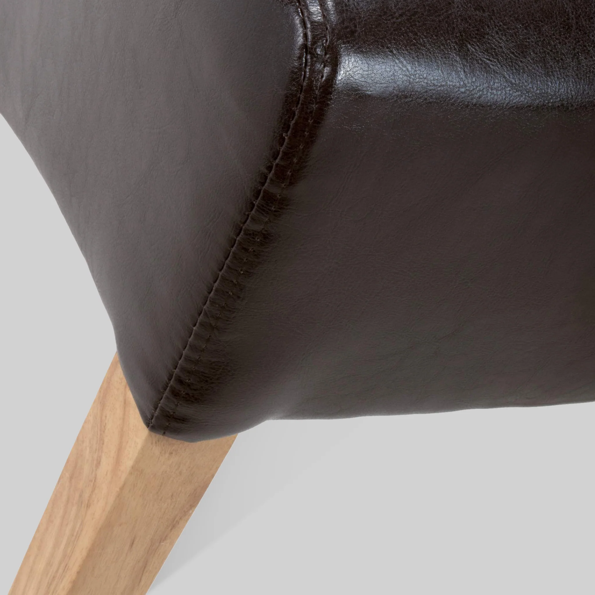Genna Bonded Leather Dining Chair - Image 39