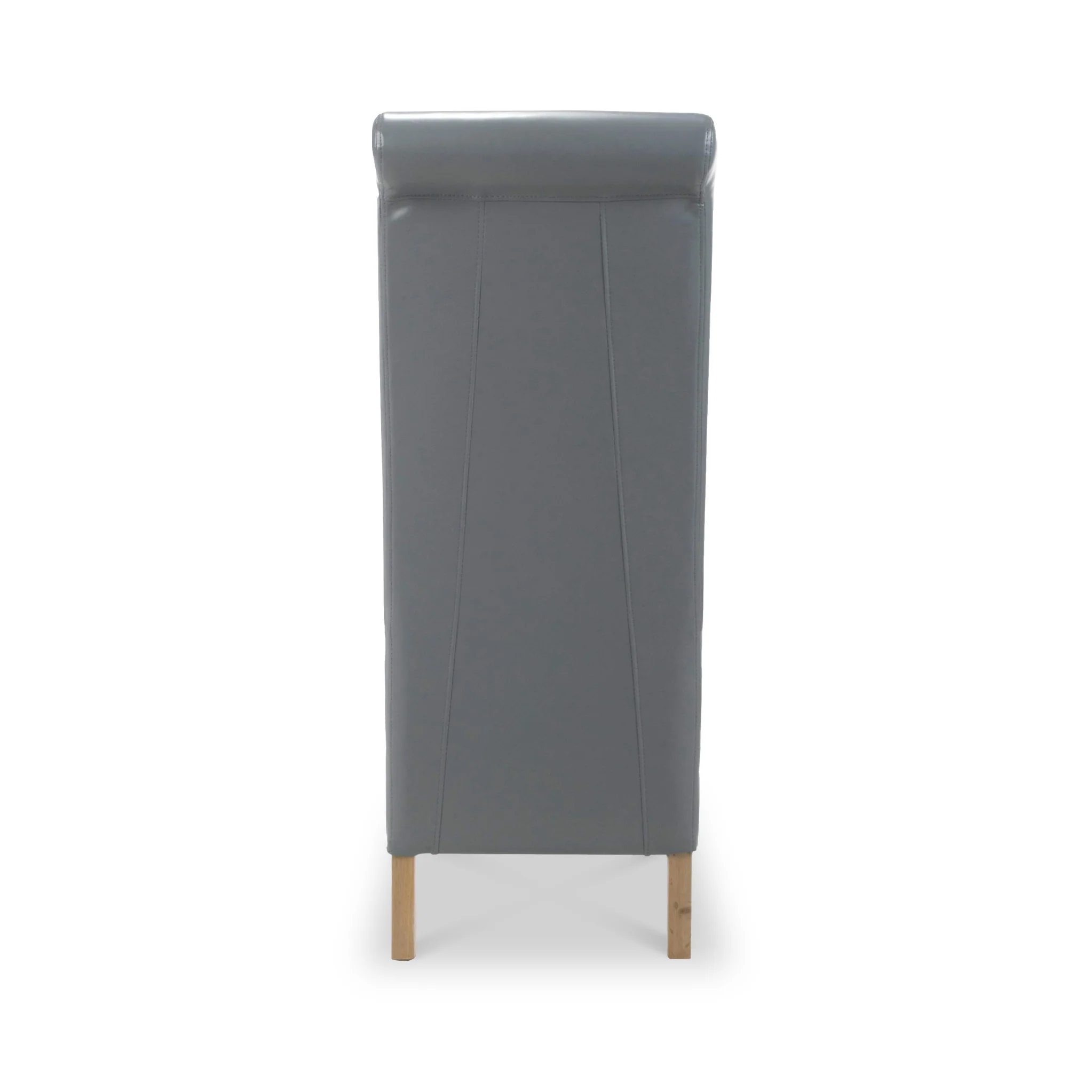 Genna Bonded Leather Dining Chair - Image 6