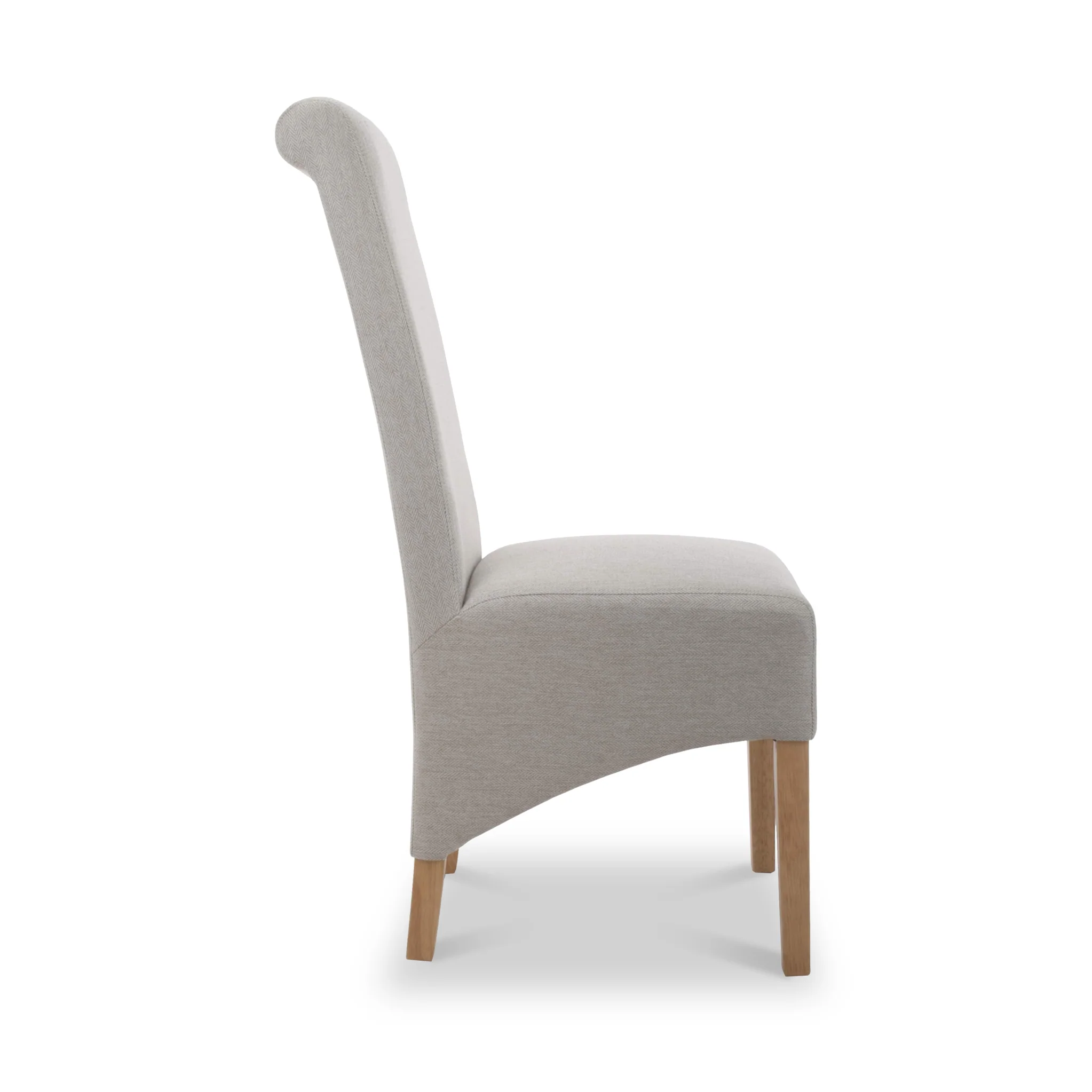Genna Herringbone Dining Chair - Image 9