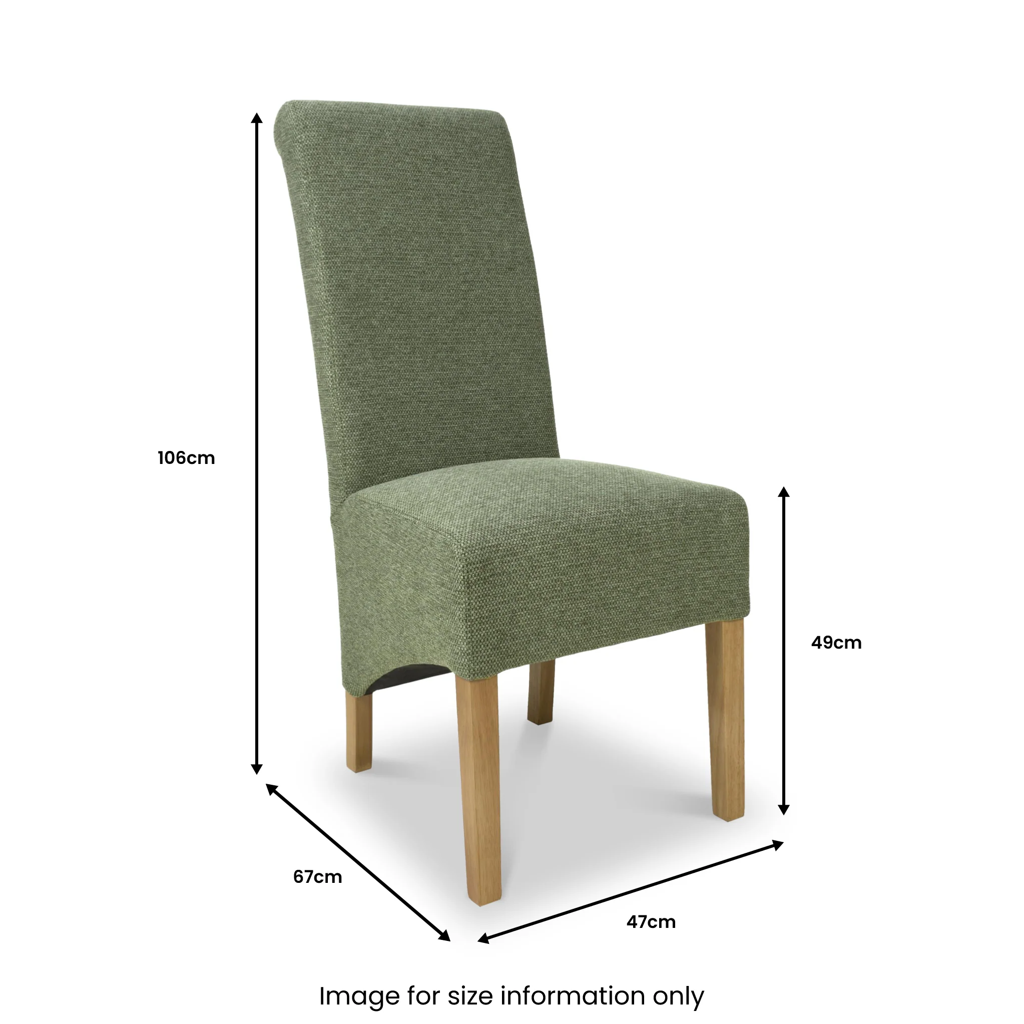 Genna Rollback Dining Chair - Image 30