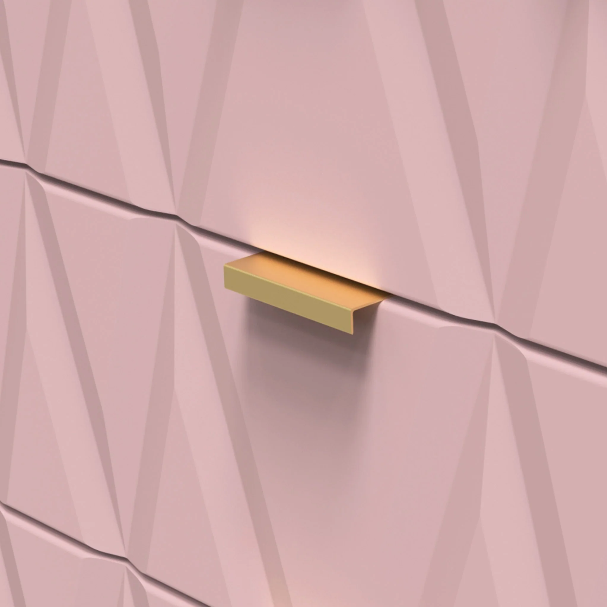 Geo 2 Drawer Utility with Gold Hairpin Legs - Image 12