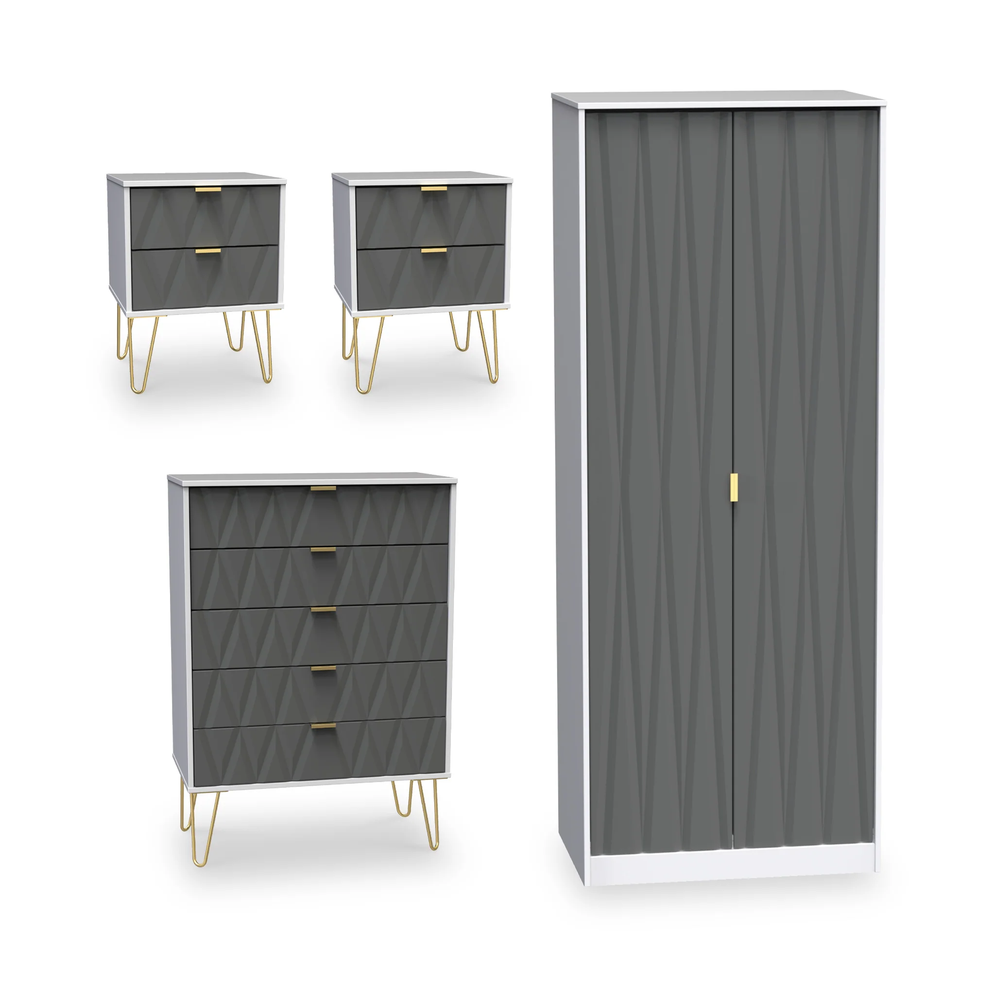 Geo 4 Piece Bedroom Furntiure Set - Image 11