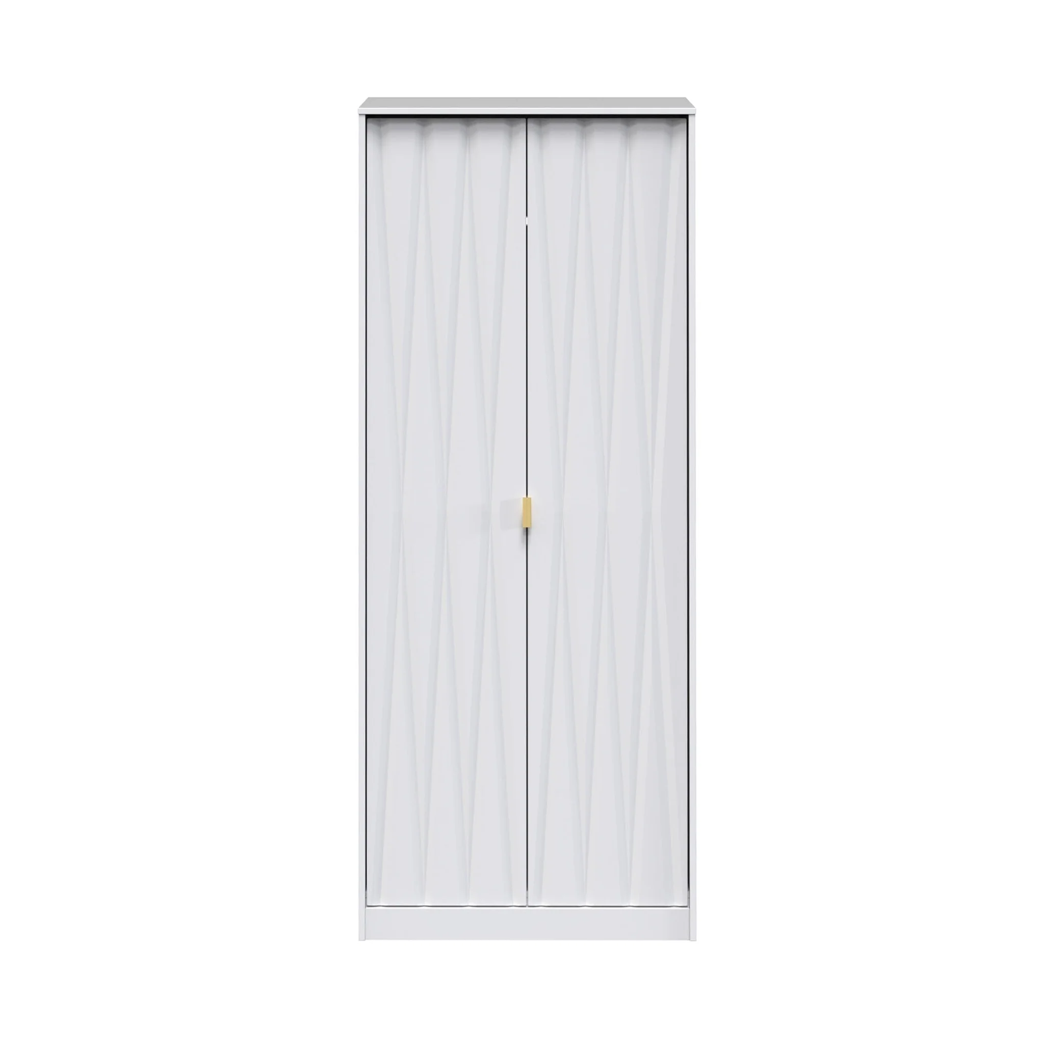 Geo Panelled 2 Door Wardrobe - Image 8