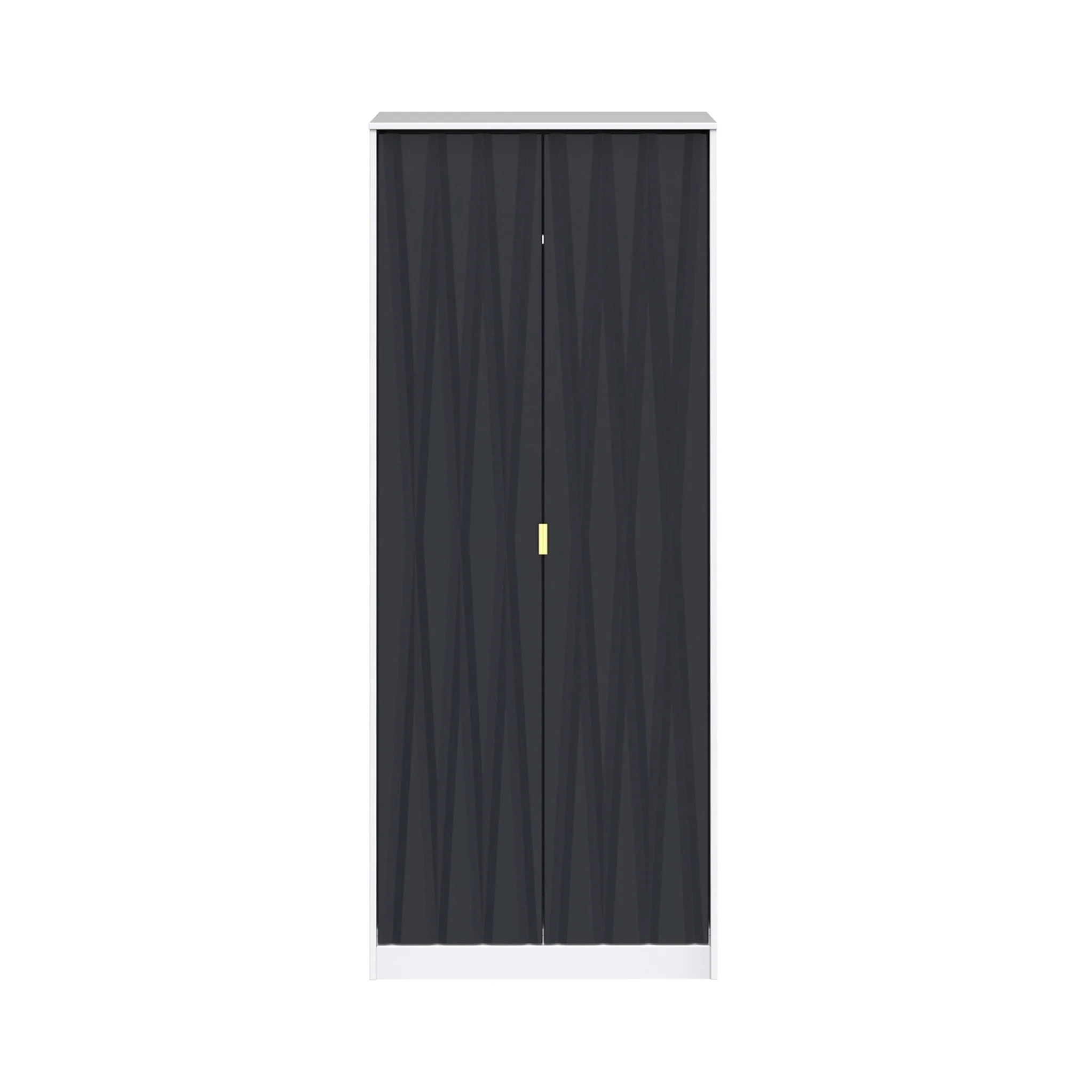 Geo Panelled 2 Door Wardrobe - Image 6