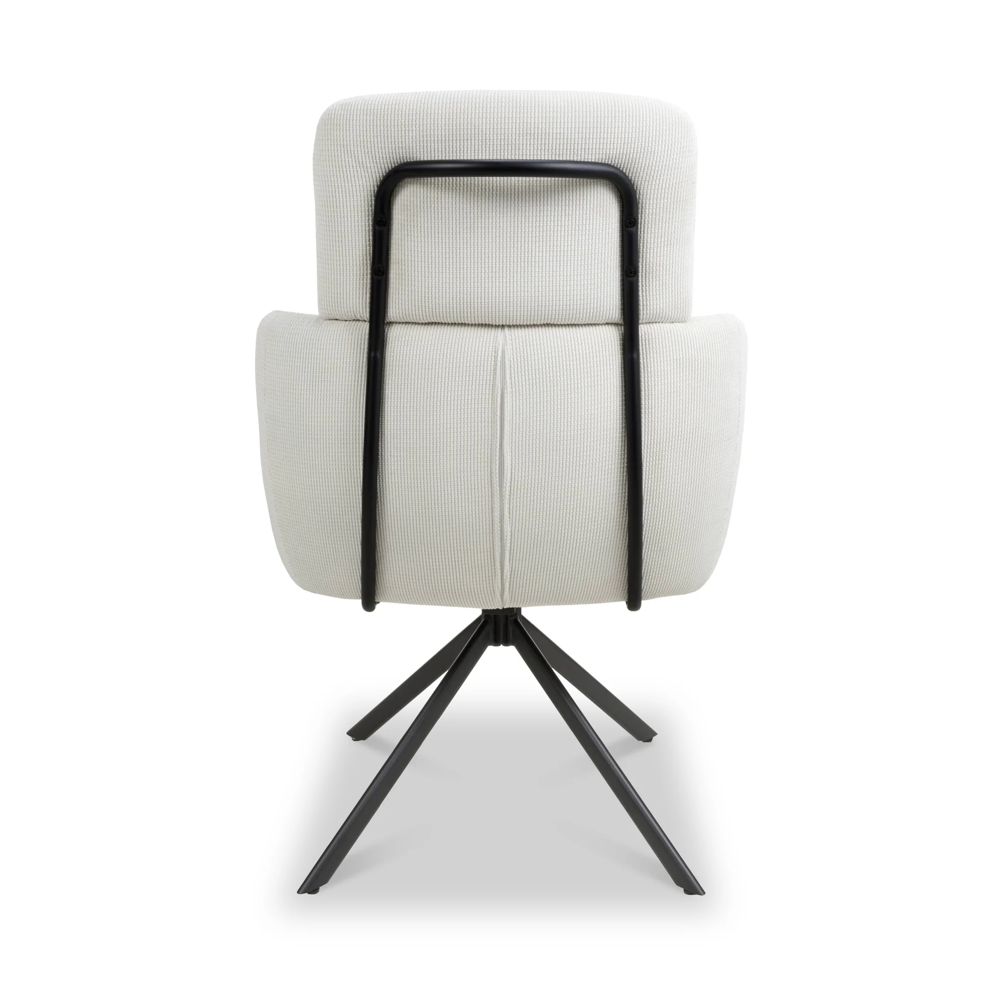 Gilston Corduroy Swivel Dining Chair - Image 4