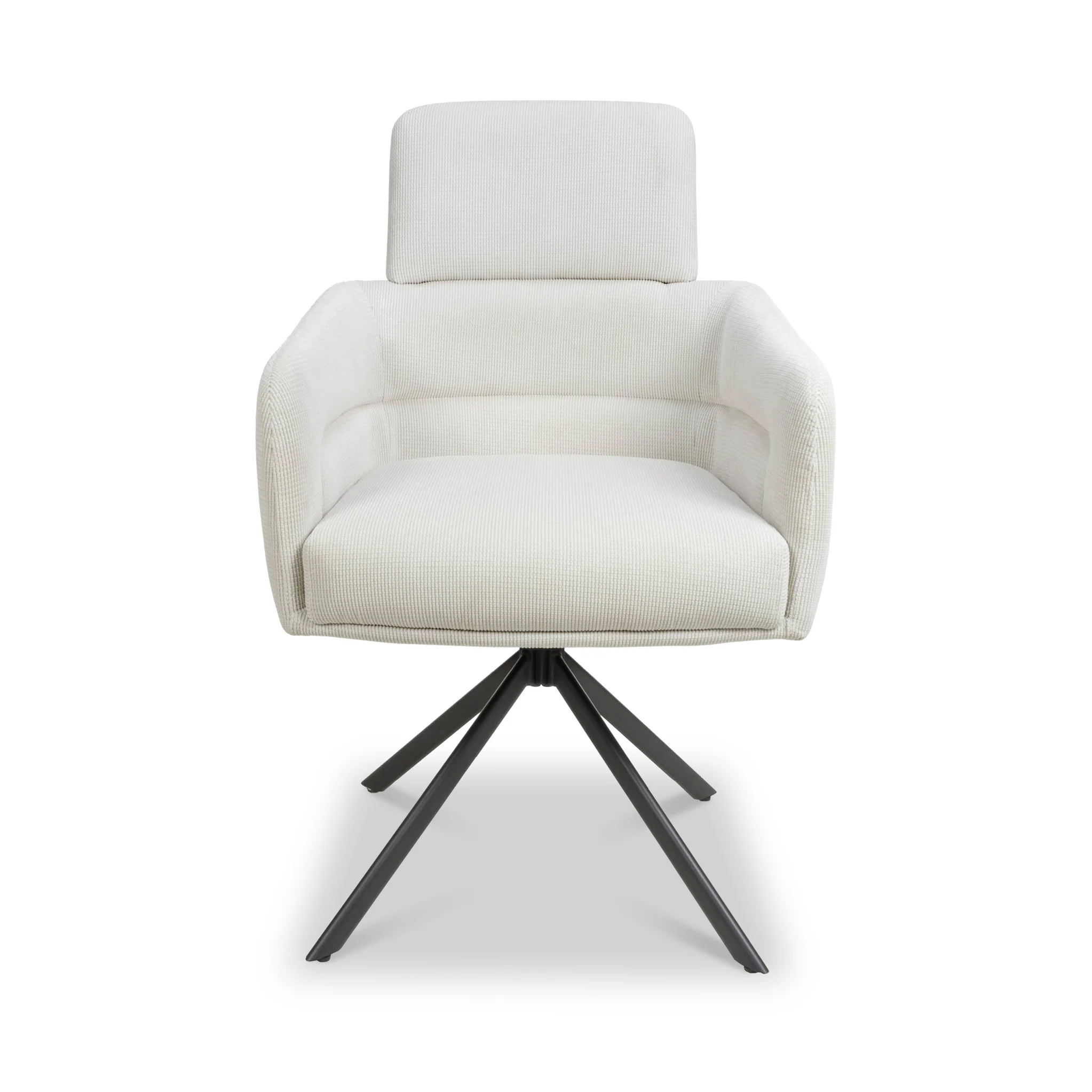 Gilston Corduroy Swivel Dining Chair - Image 7