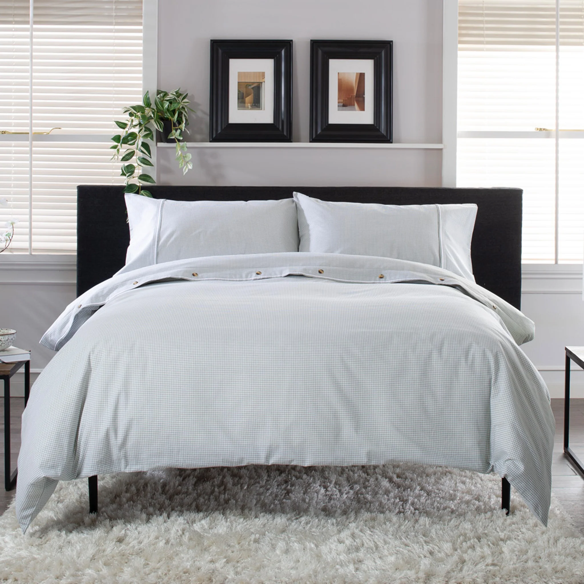 Gingham Duvet Set - Image 3