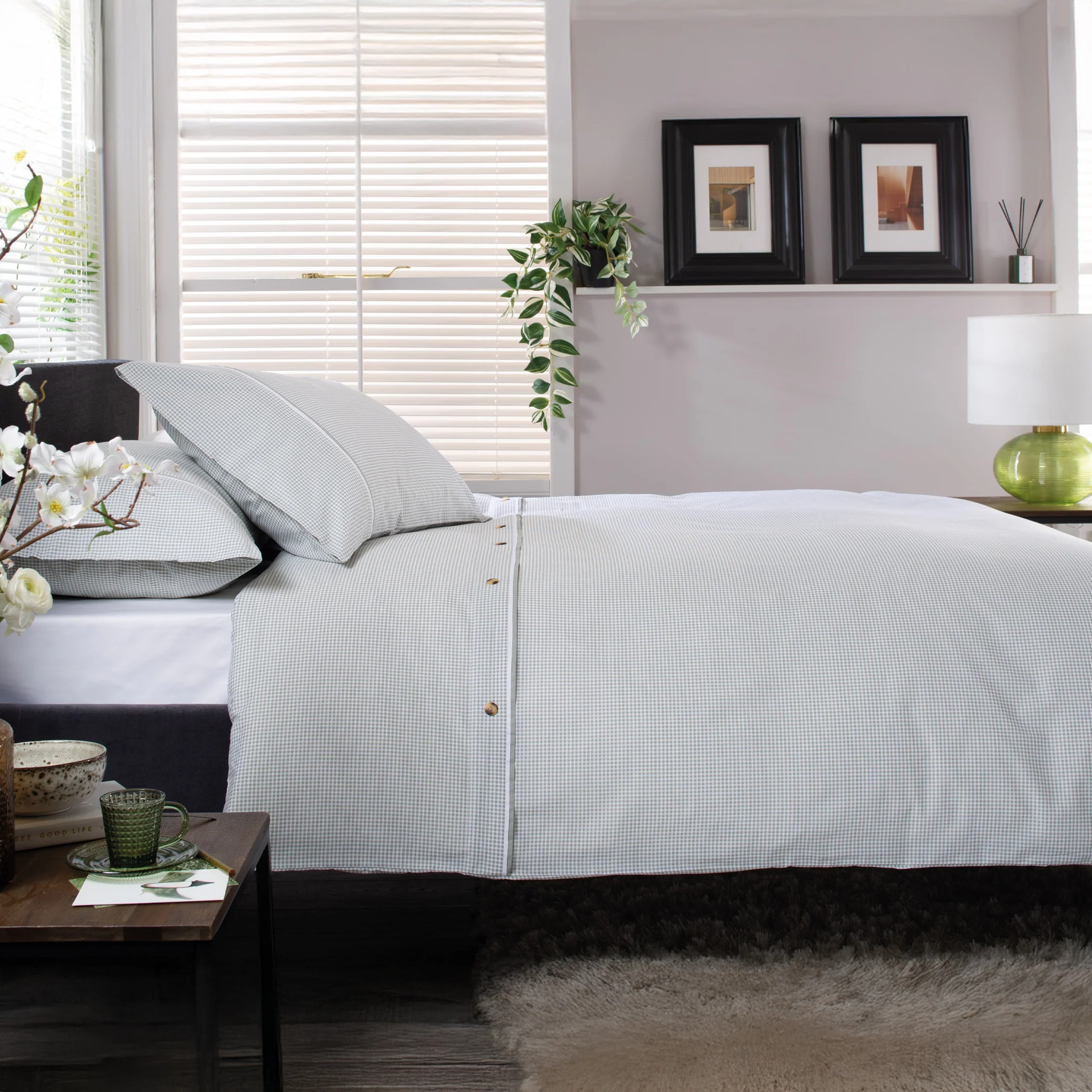 Gingham Duvet Set - Image 4