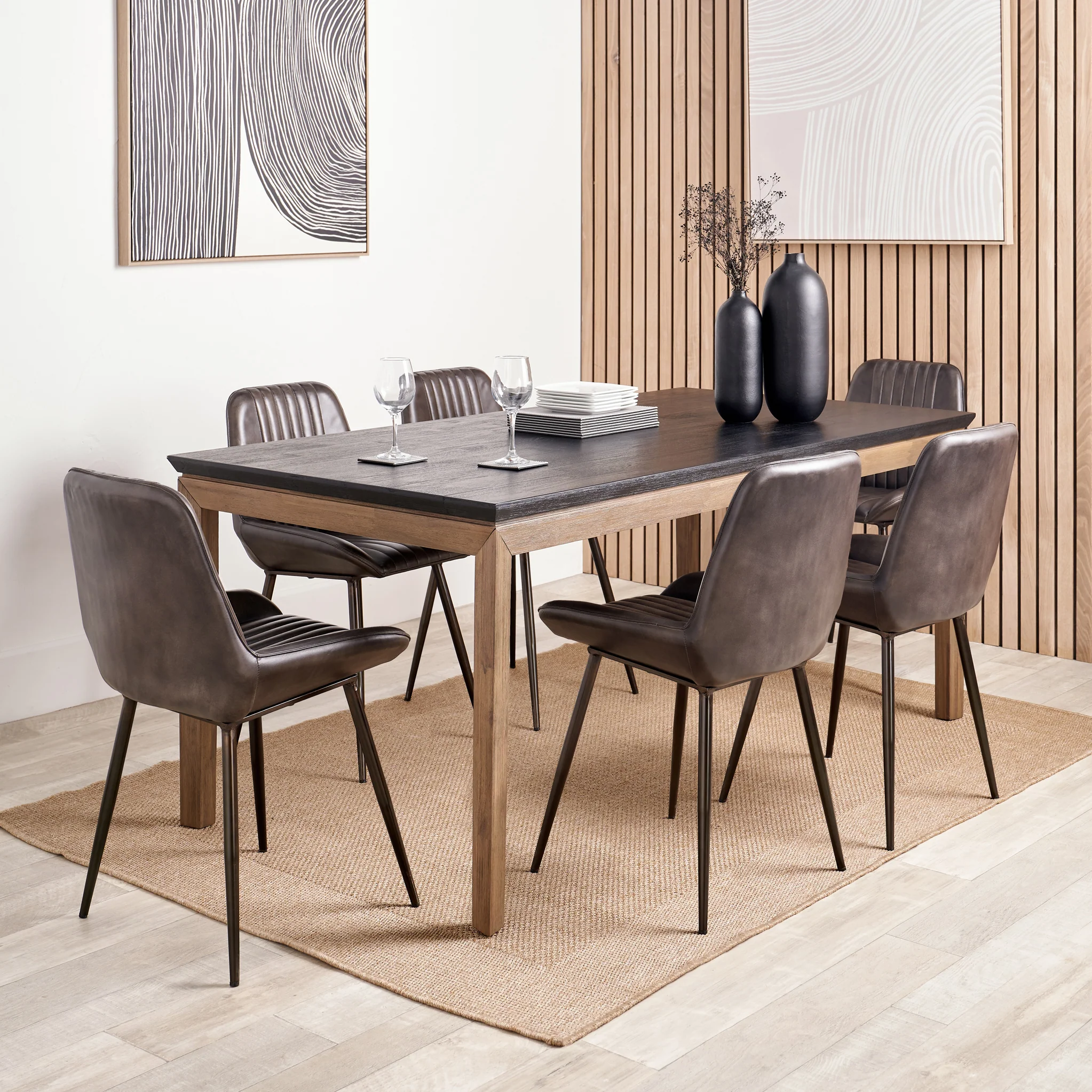 Gio Acacia 180cm Dining Table - Image 2