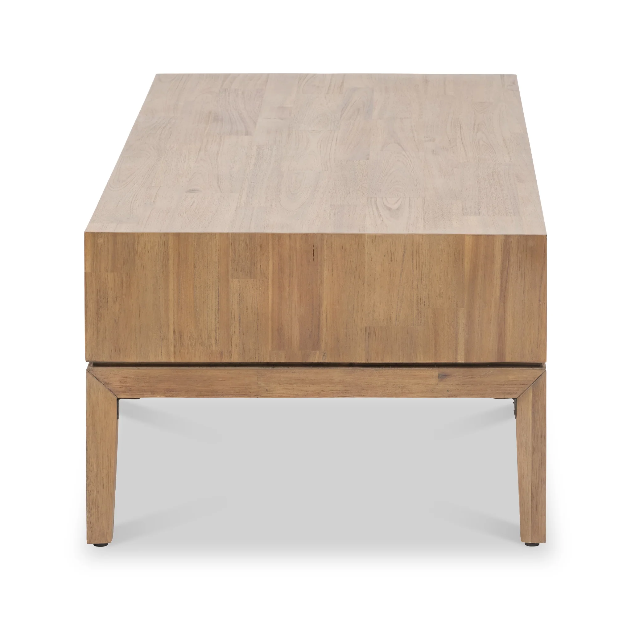 Gio Acacia 2 Drawer Coffee Table - Image 10