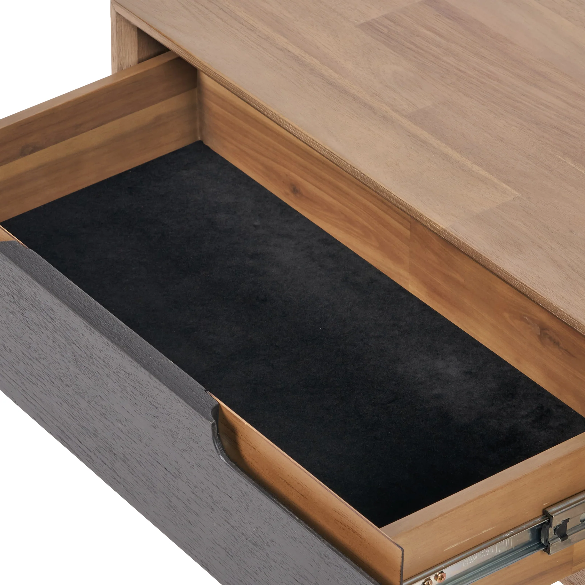 Gio Acacia 2 Drawer Coffee Table - Image 5