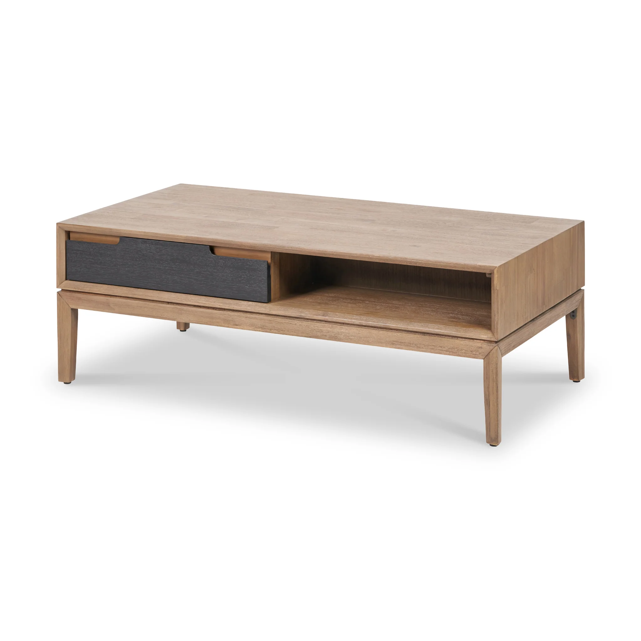 Gio Acacia 2 Drawer Coffee Table - Image 8
