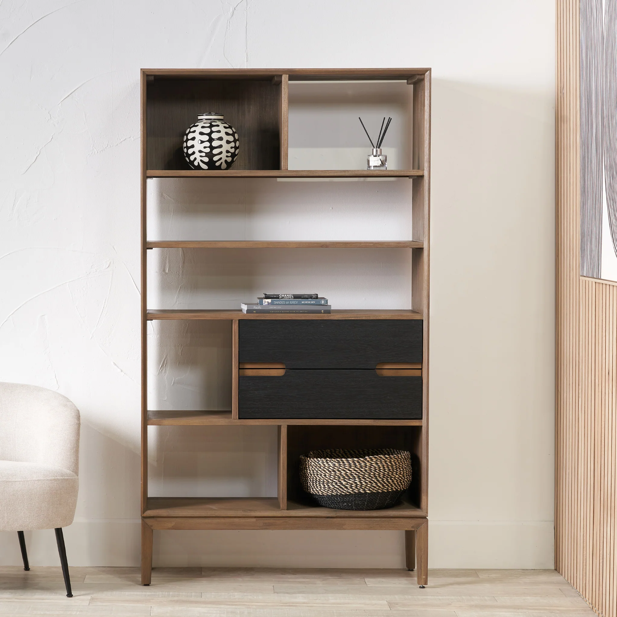 Gio Acacia Bookcase - Image 2