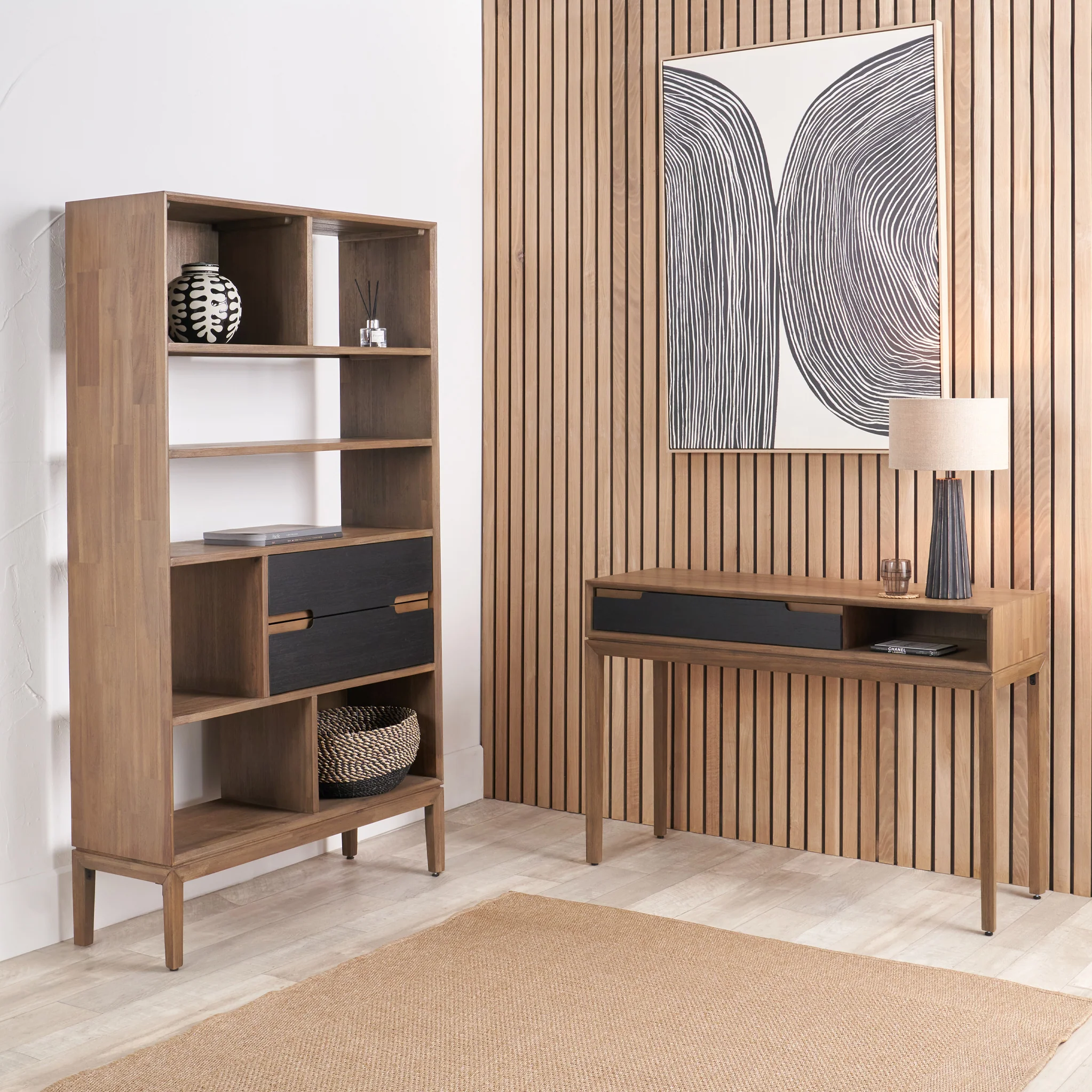 Gio Acacia Bookcase - Image 4