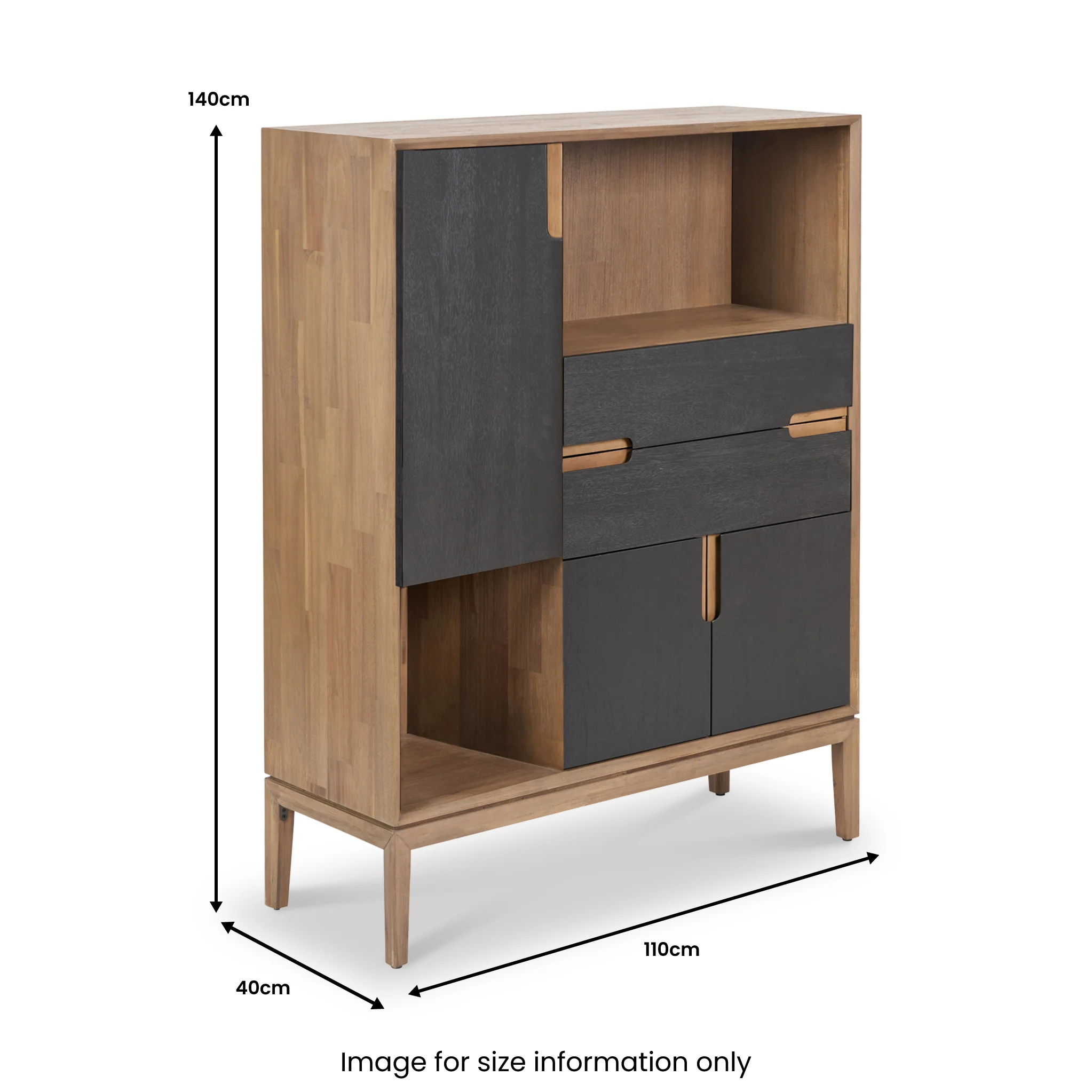 Gio Acacia Display Cabinet - Image 13