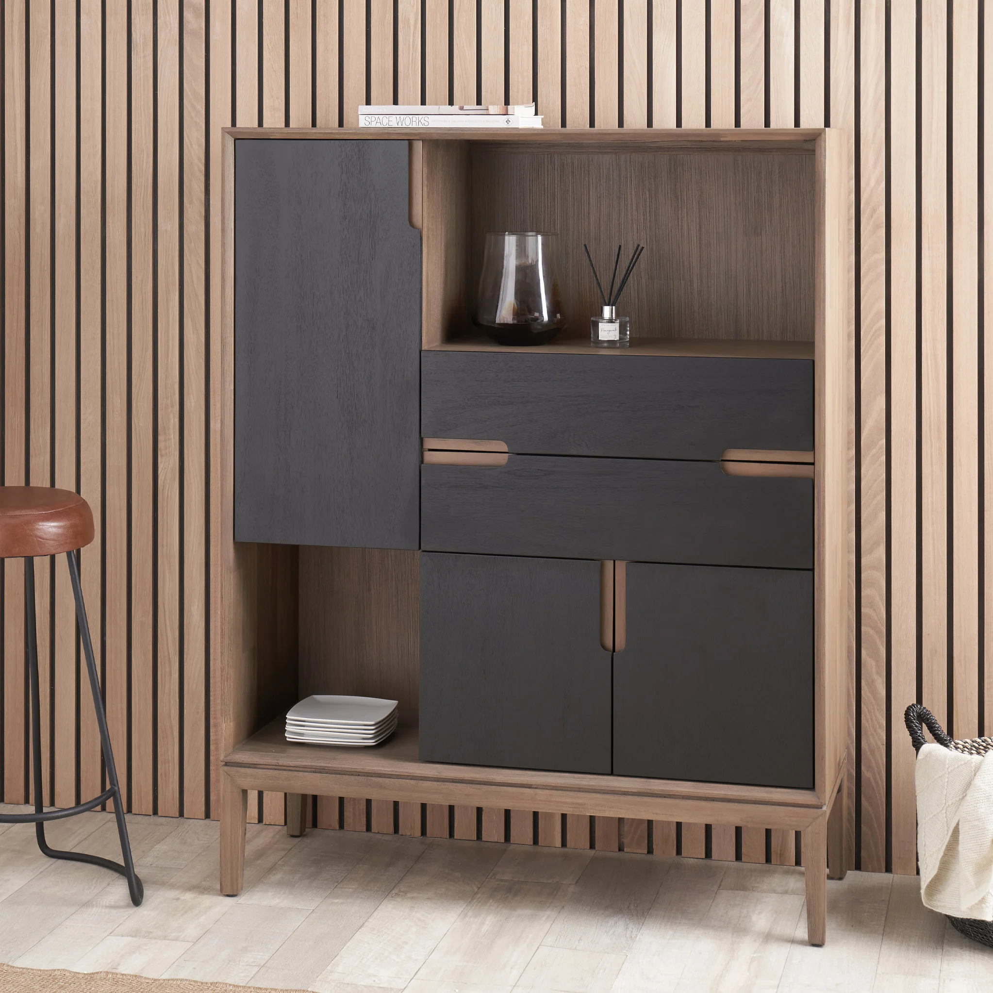 Gio Acacia Display Cabinet - Image 2