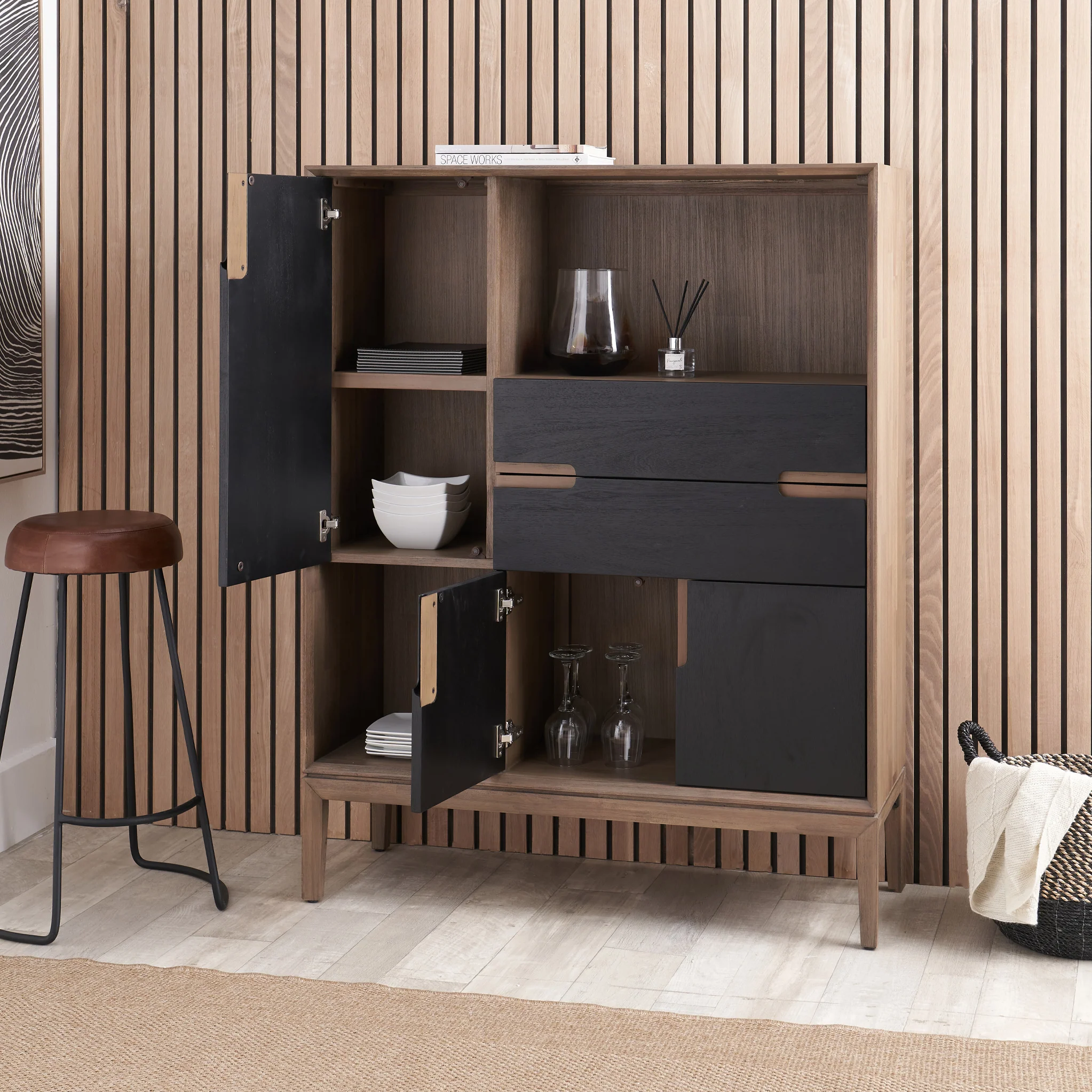 Gio Acacia Display Cabinet - Image 4
