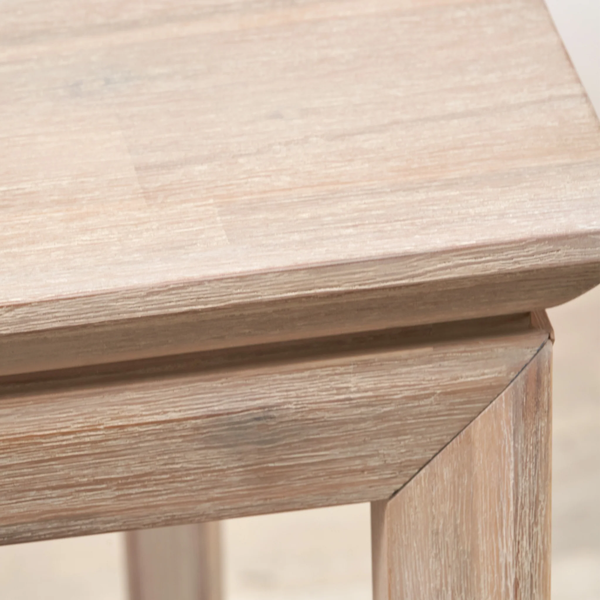 Gio White Sand Acacia 180cm Dining Table - Image 5