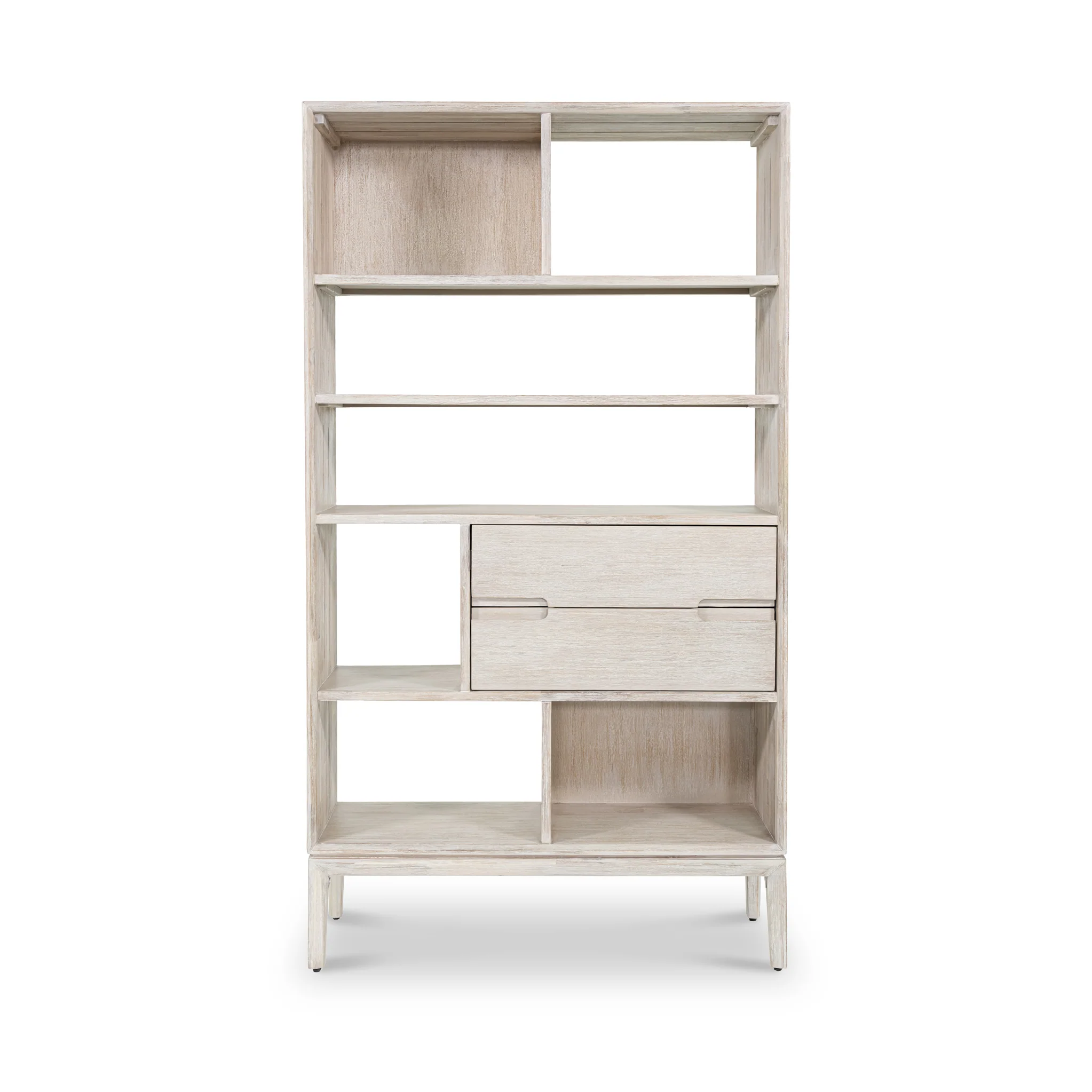 Gio White Sand Acacia Bookcase - Image 3