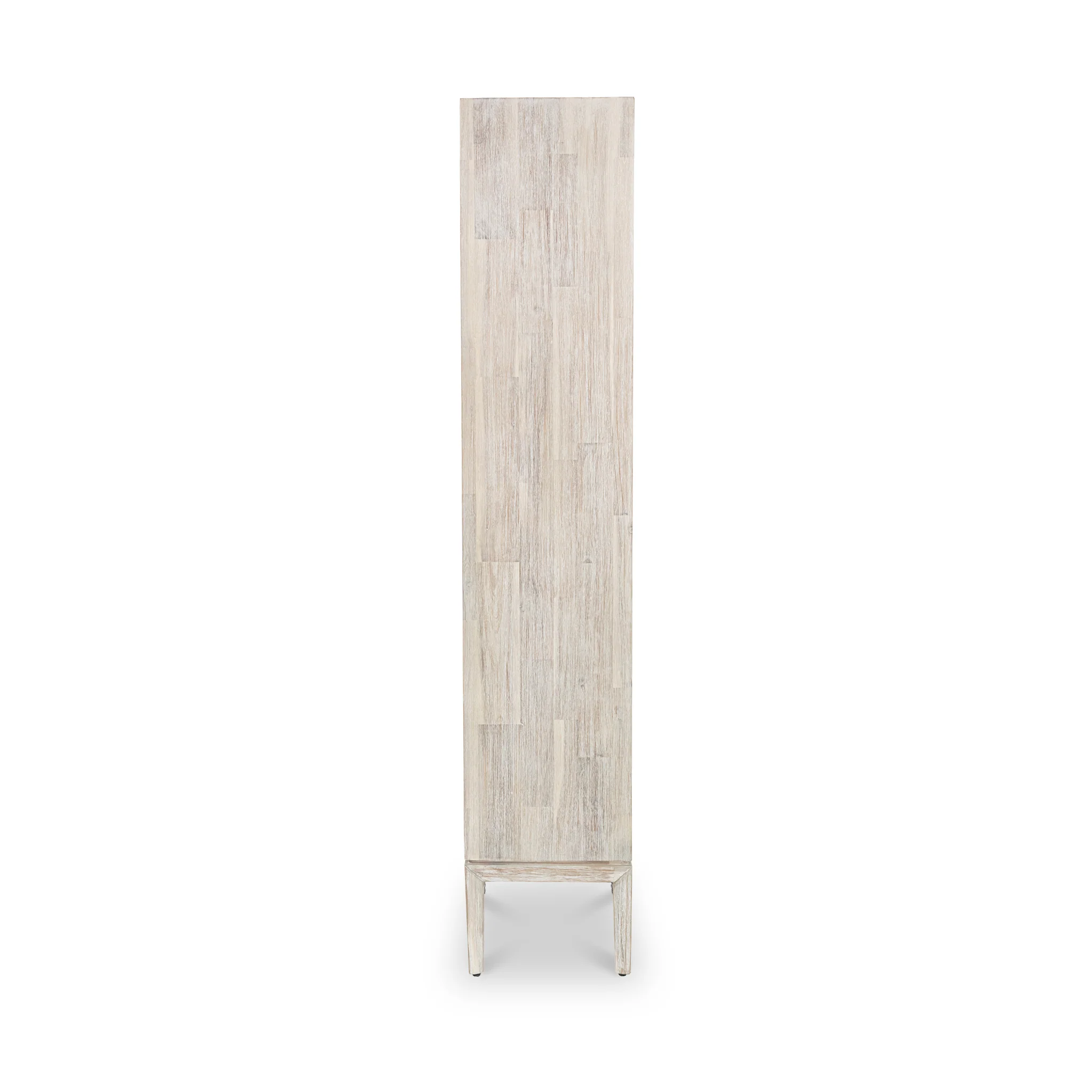Gio White Sand Acacia Bookcase - Image 7