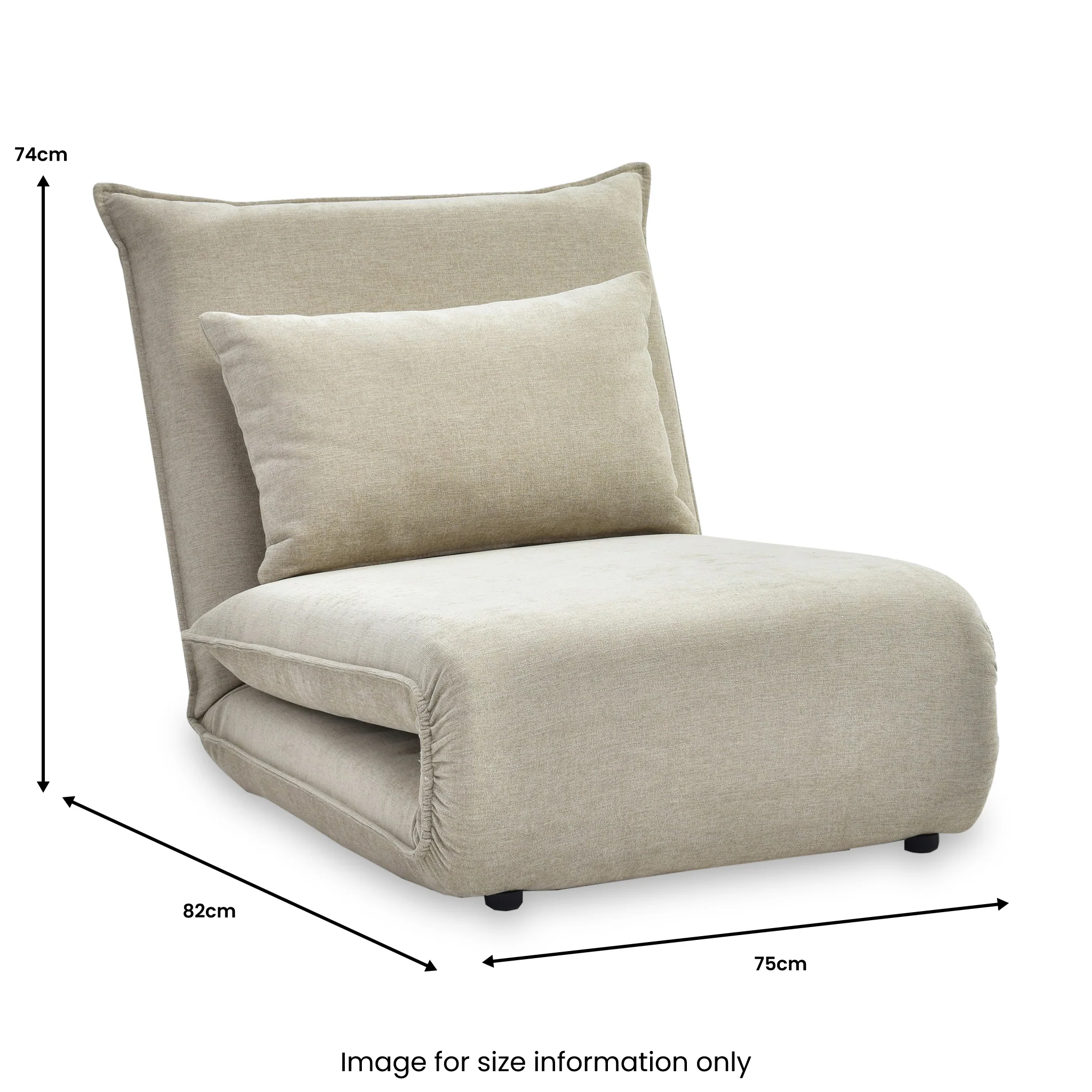 Grayson Chenille Sofa Bed - Image 15
