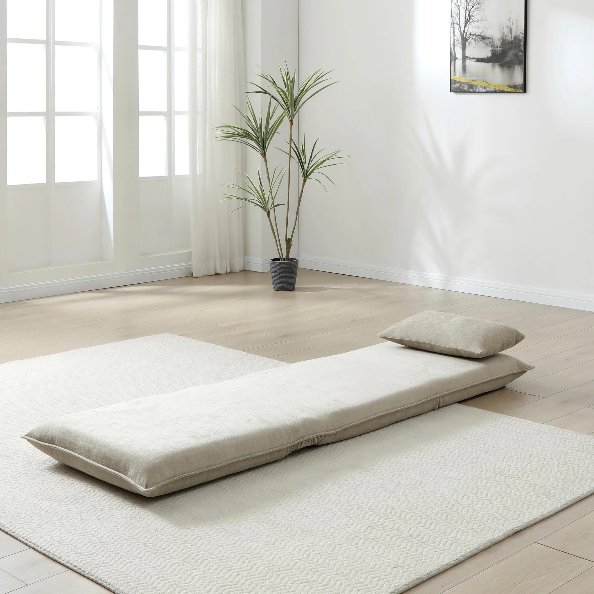 Grayson Chenille Sofa Bed - Image 4