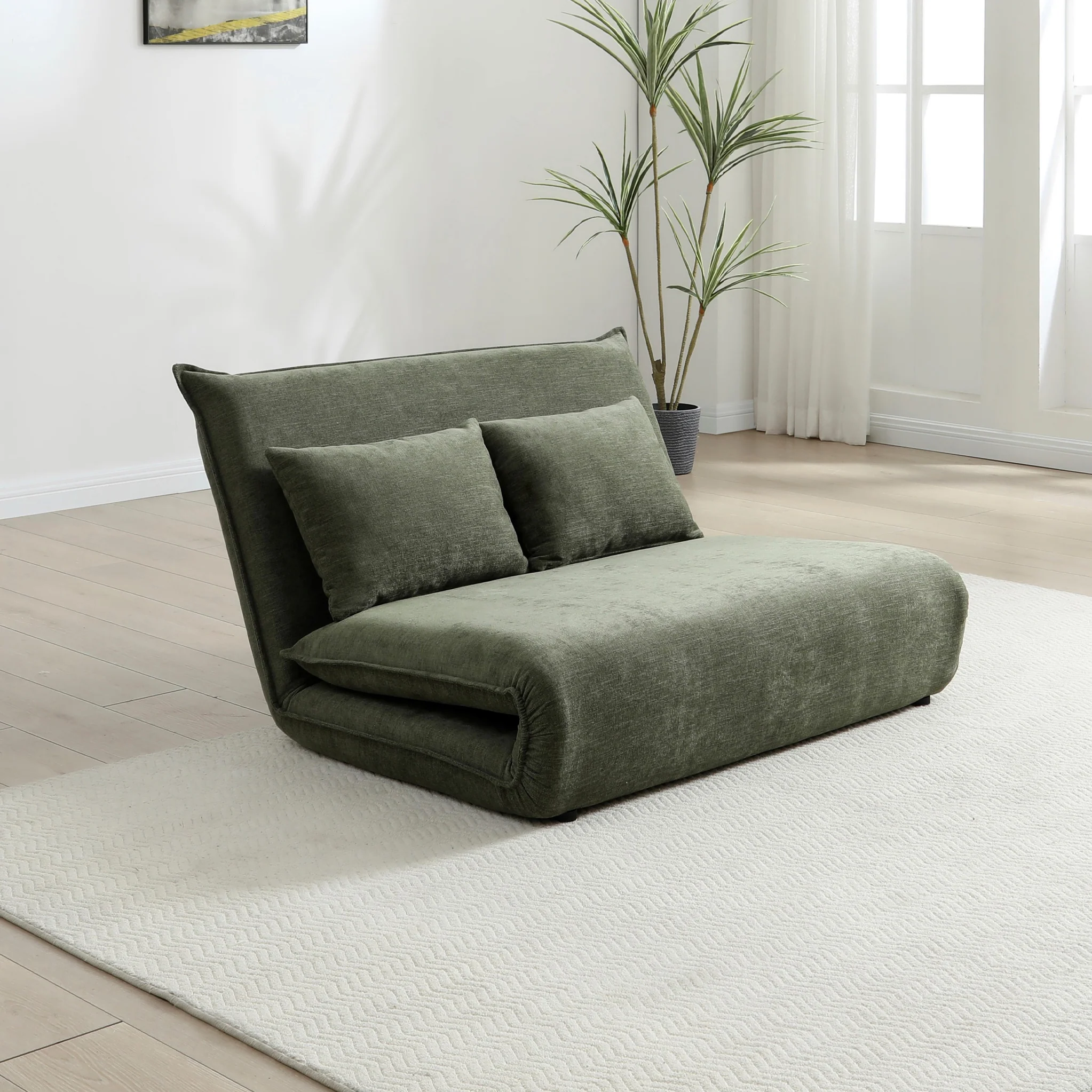 Grayson Chenille Sofa Bed - Image 44