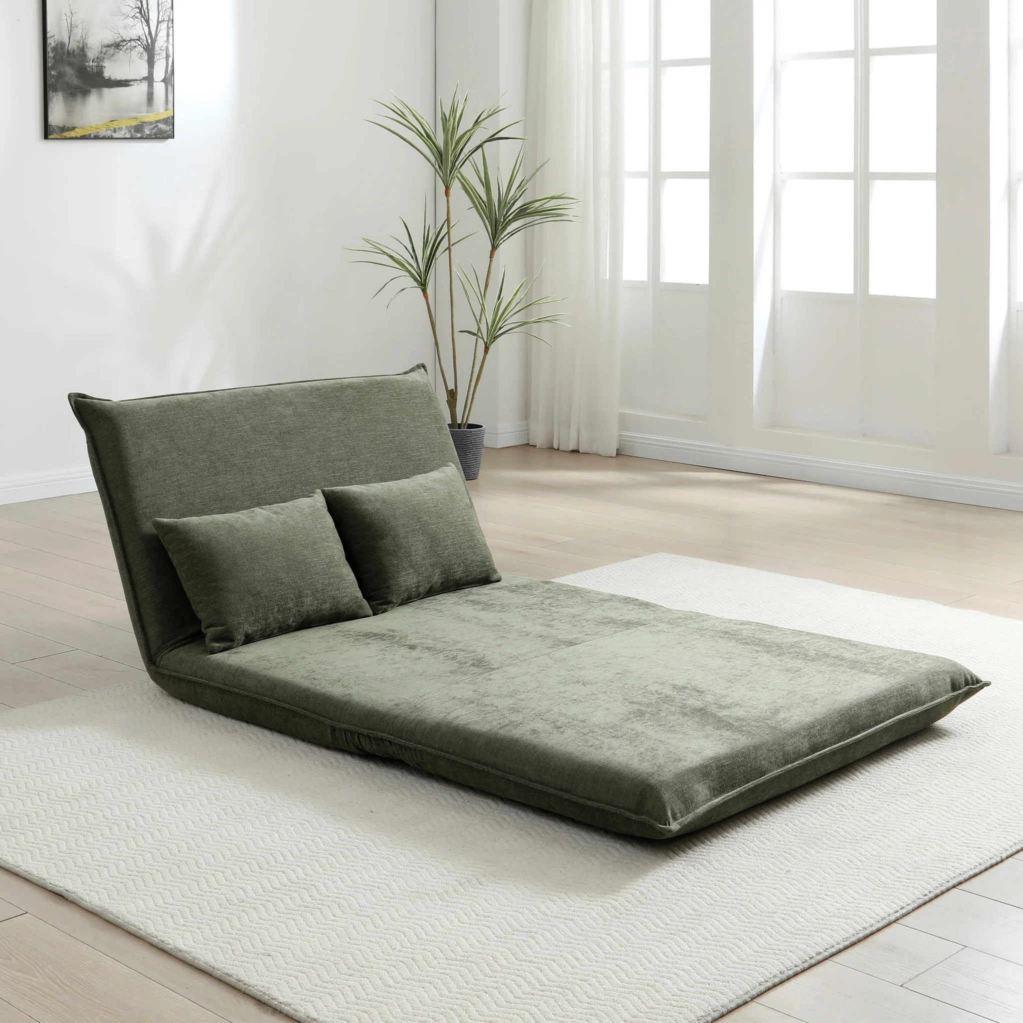 Grayson Chenille Sofa Bed - Image 45