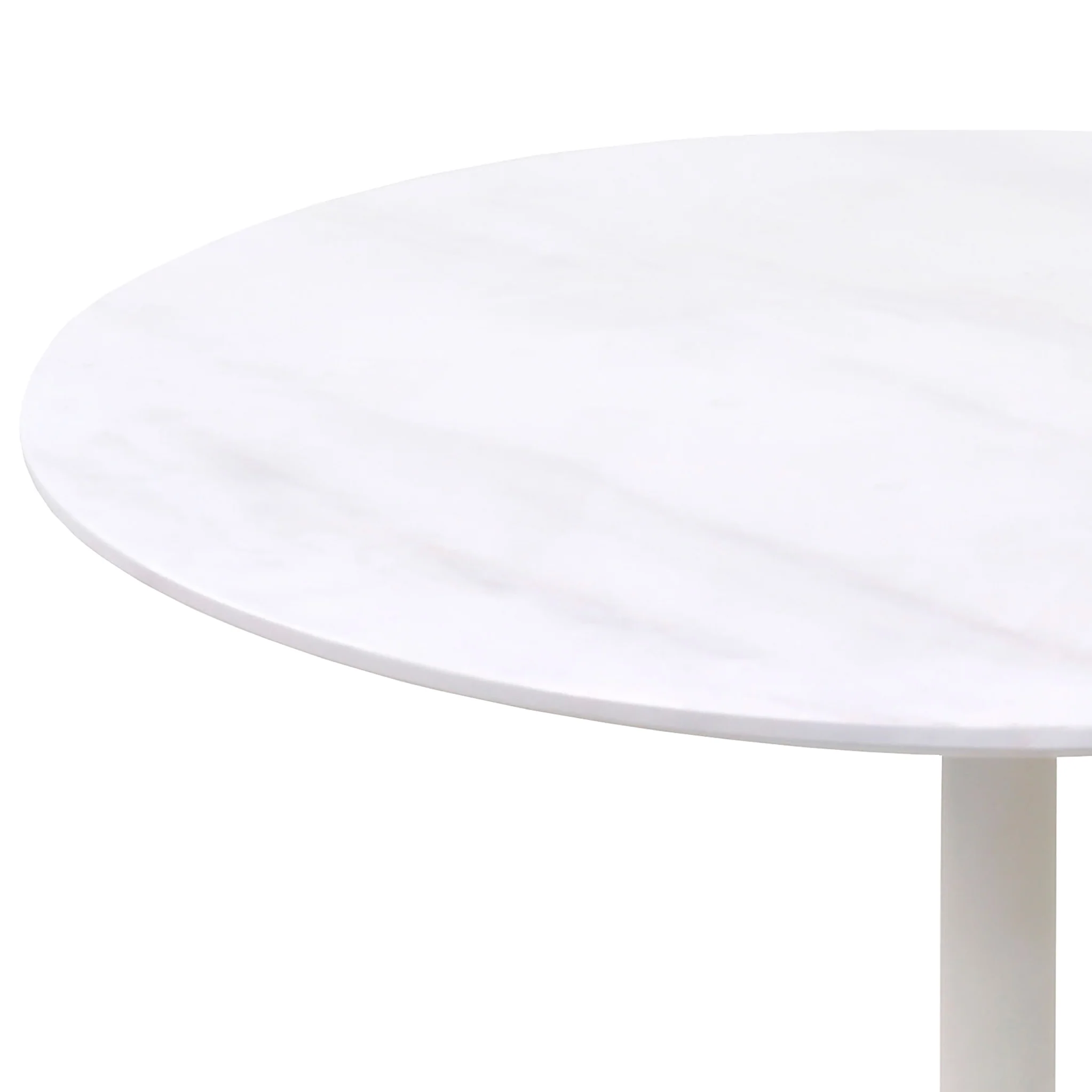 Gwen White Marble Coffee Table - Image 3