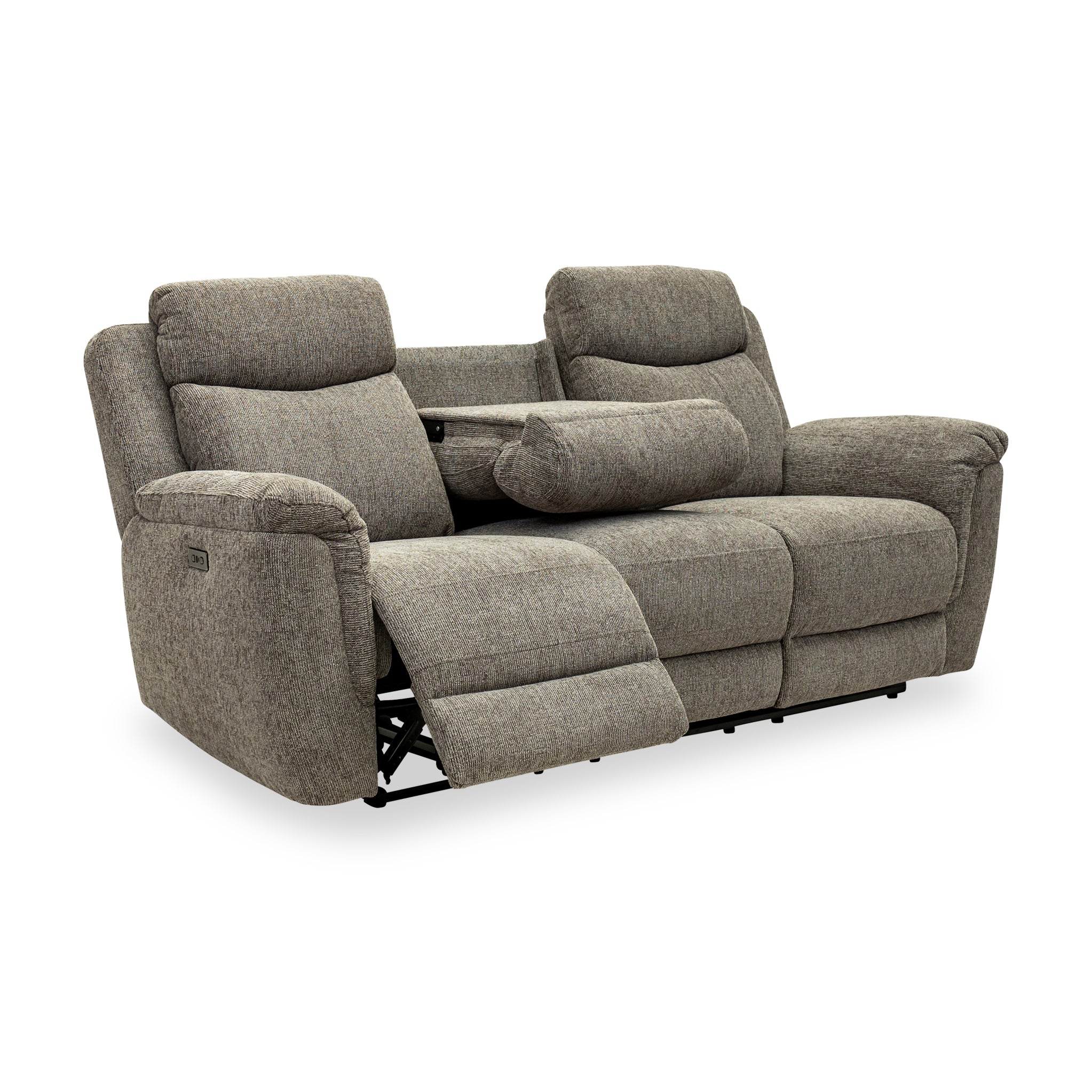 Hadlow Power Recliner 3 Seater Sofa with Console - Image 12