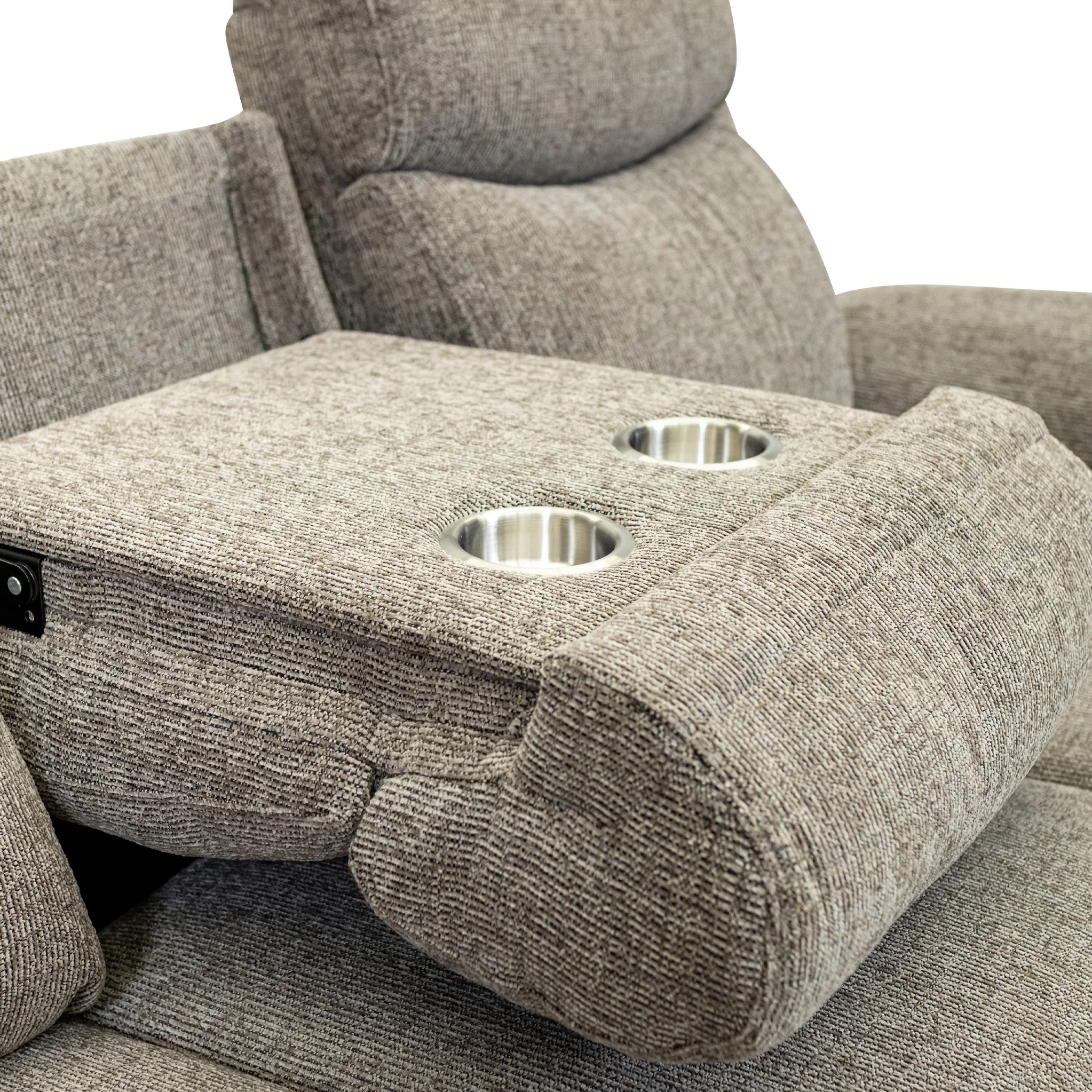 Hadlow Power Recliner 3 Seater Sofa with Console - Image 13