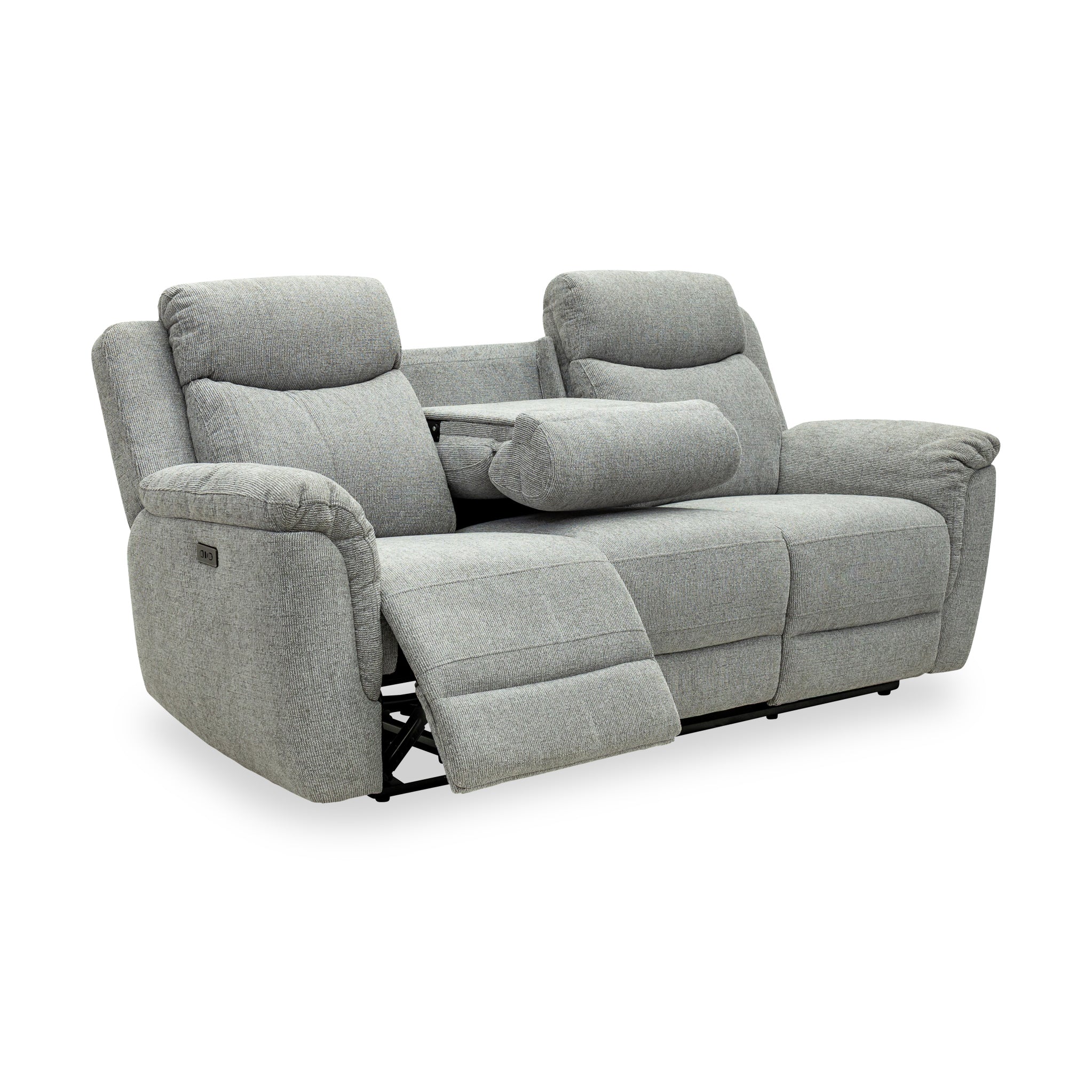 Hadlow Power Recliner 3 Seater Sofa with Console - Image 7