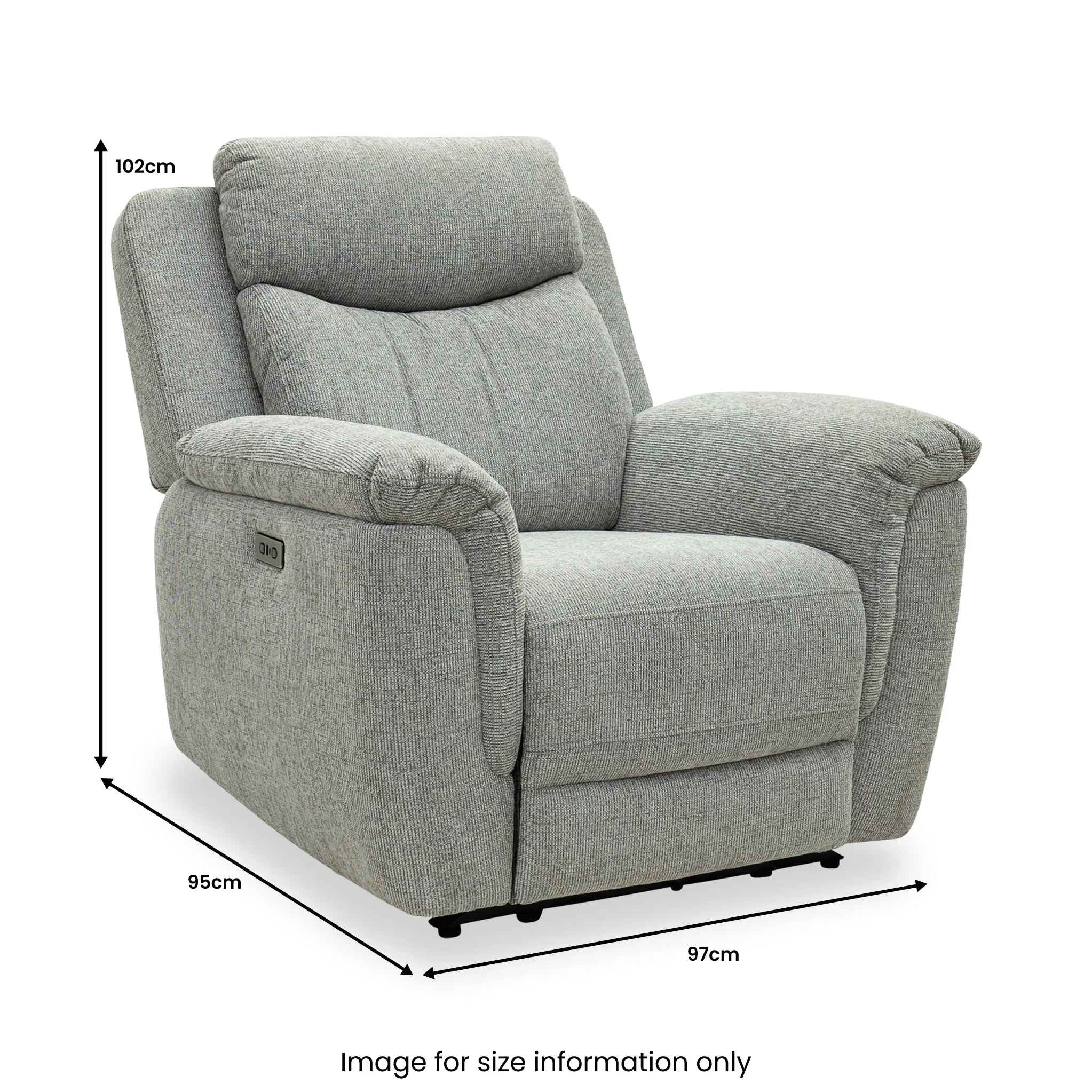 Hadlow Power Recliner Armchair - Image 9