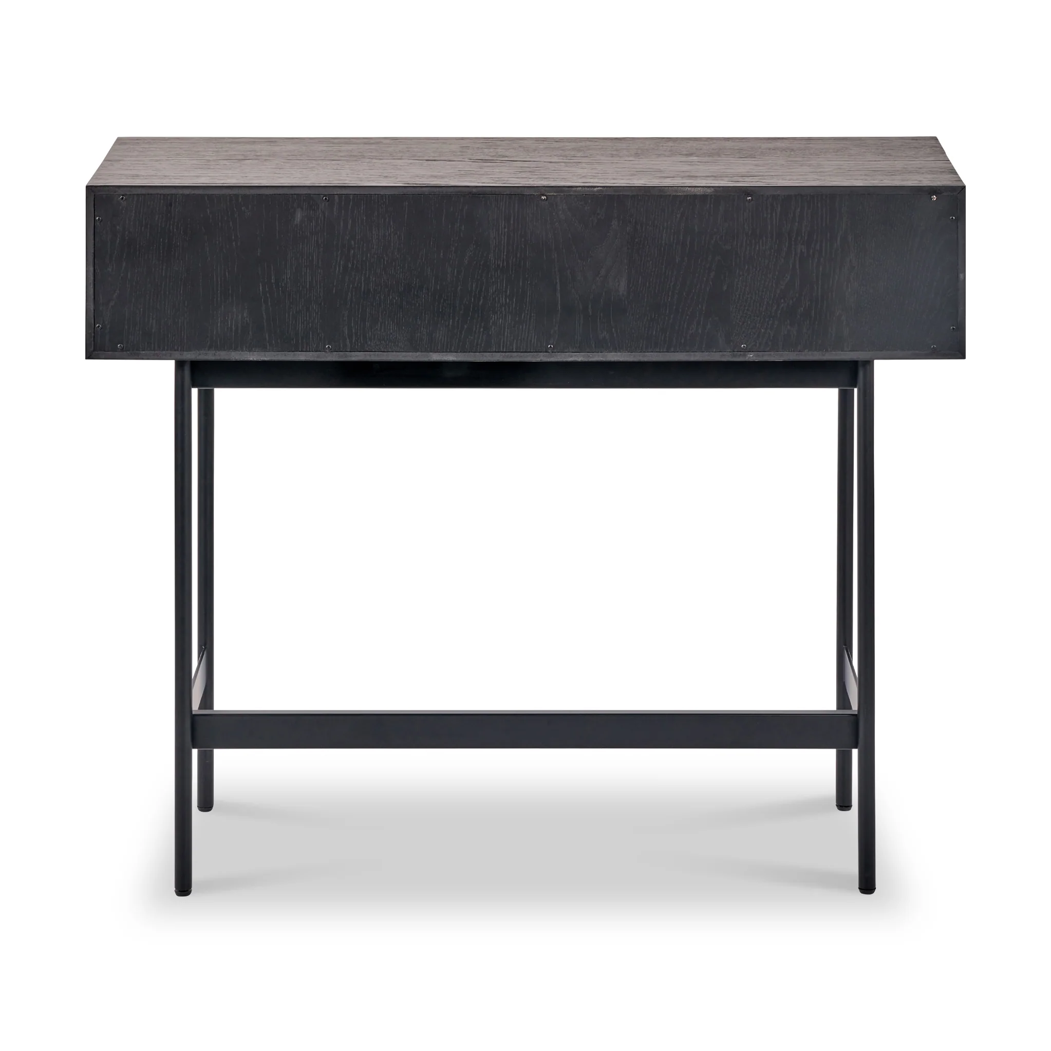 Hailee Oak and Pine 2 Drawer Console Table - Image 10