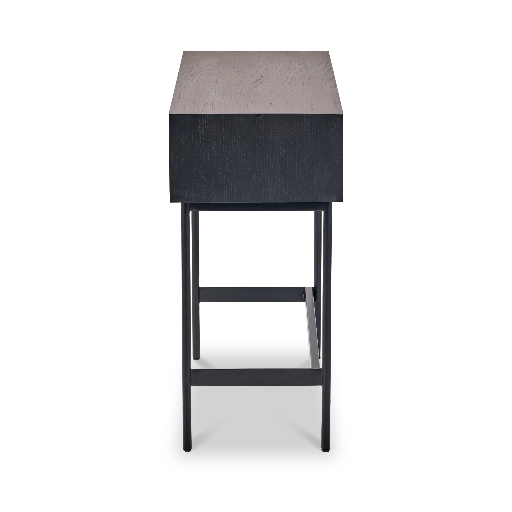 Hailee Oak and Pine 2 Drawer Console Table - Image 9