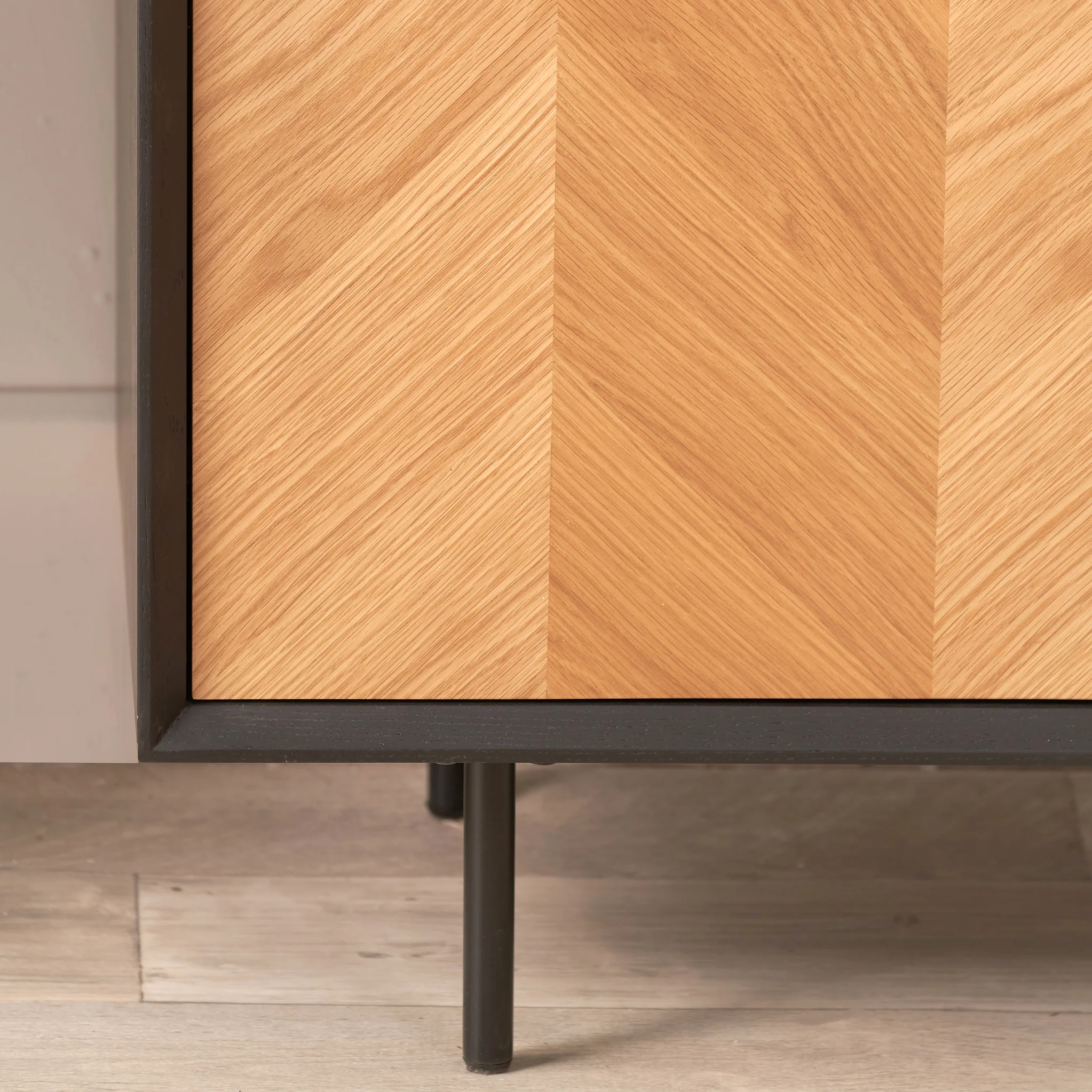 Hailee Oak and Pine Large Sideboard - Image 10