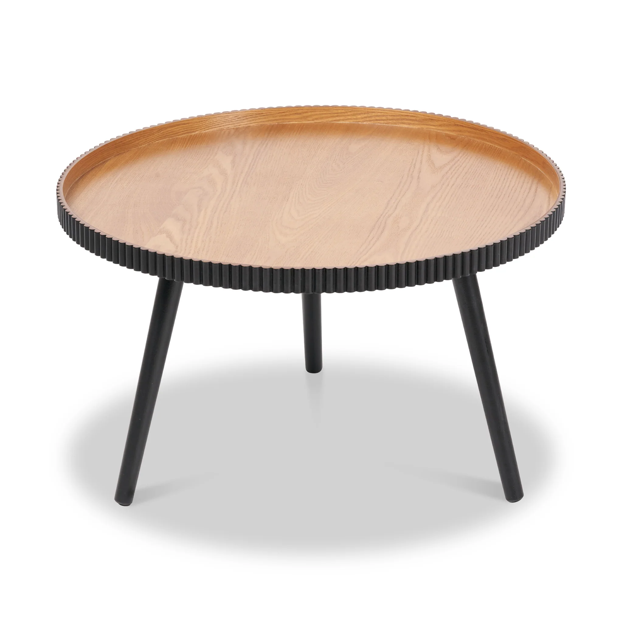 Hammond Pine Fluted Edge Coffee Table - Image 6