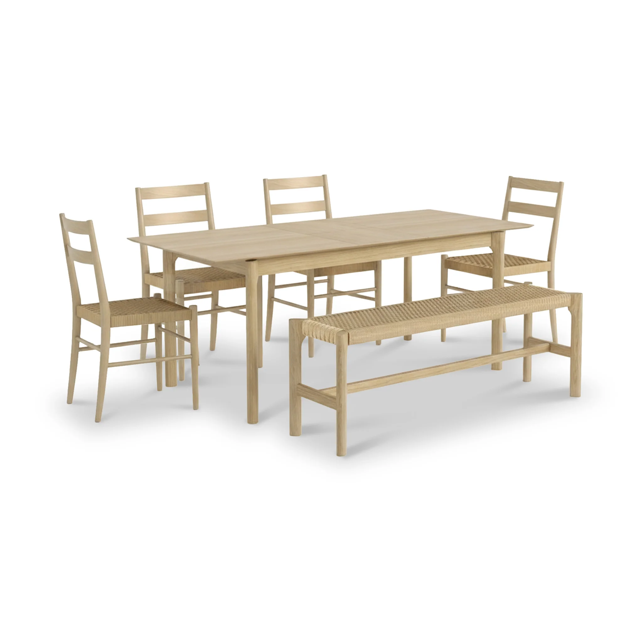 Harborough Oak 180 - 230cm Extendable Dining Table - Image 5