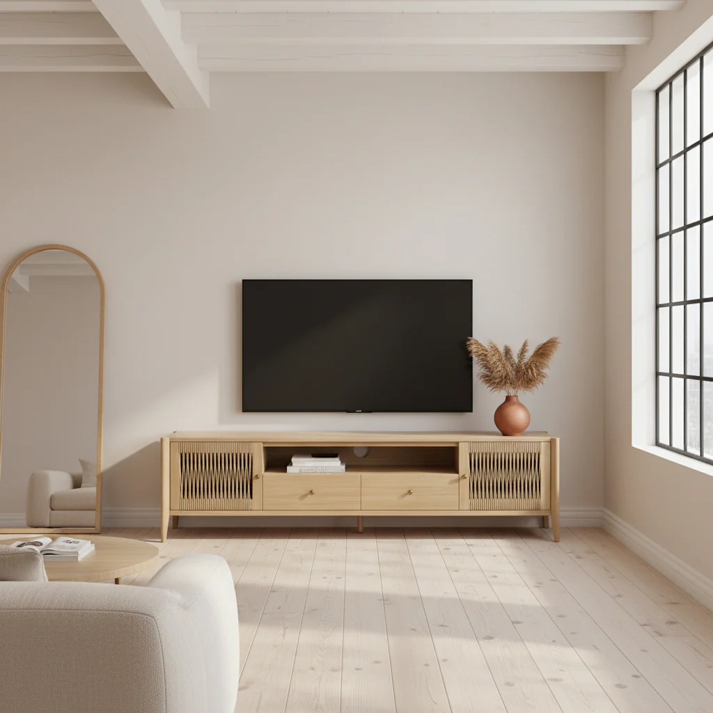 Harborough Oak 200cm TV Unit - Image 3