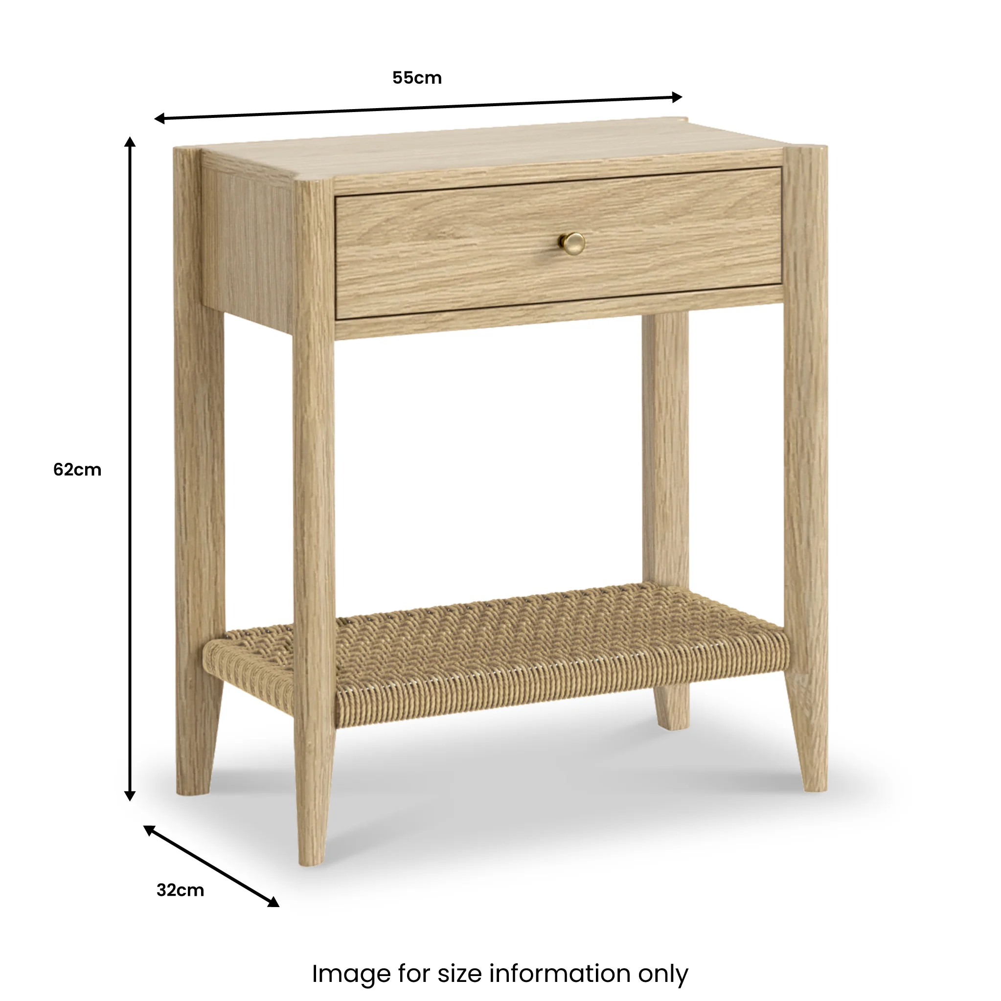 Harborough Oak Side Table - Image 5