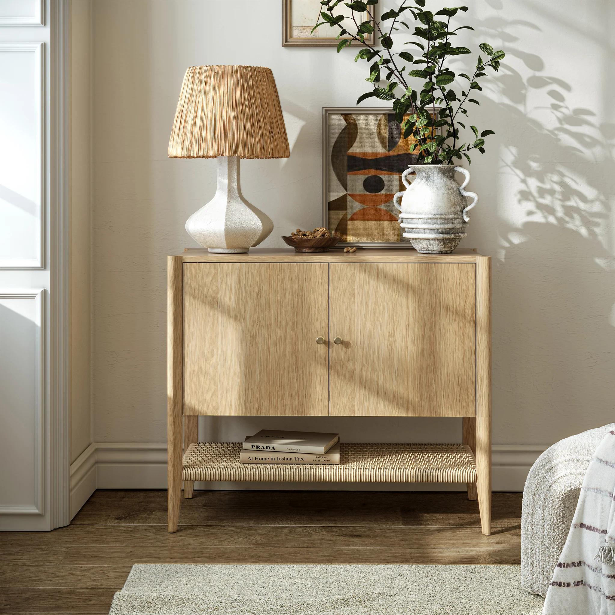 Harborough Oak Small Sideboard - Image 2
