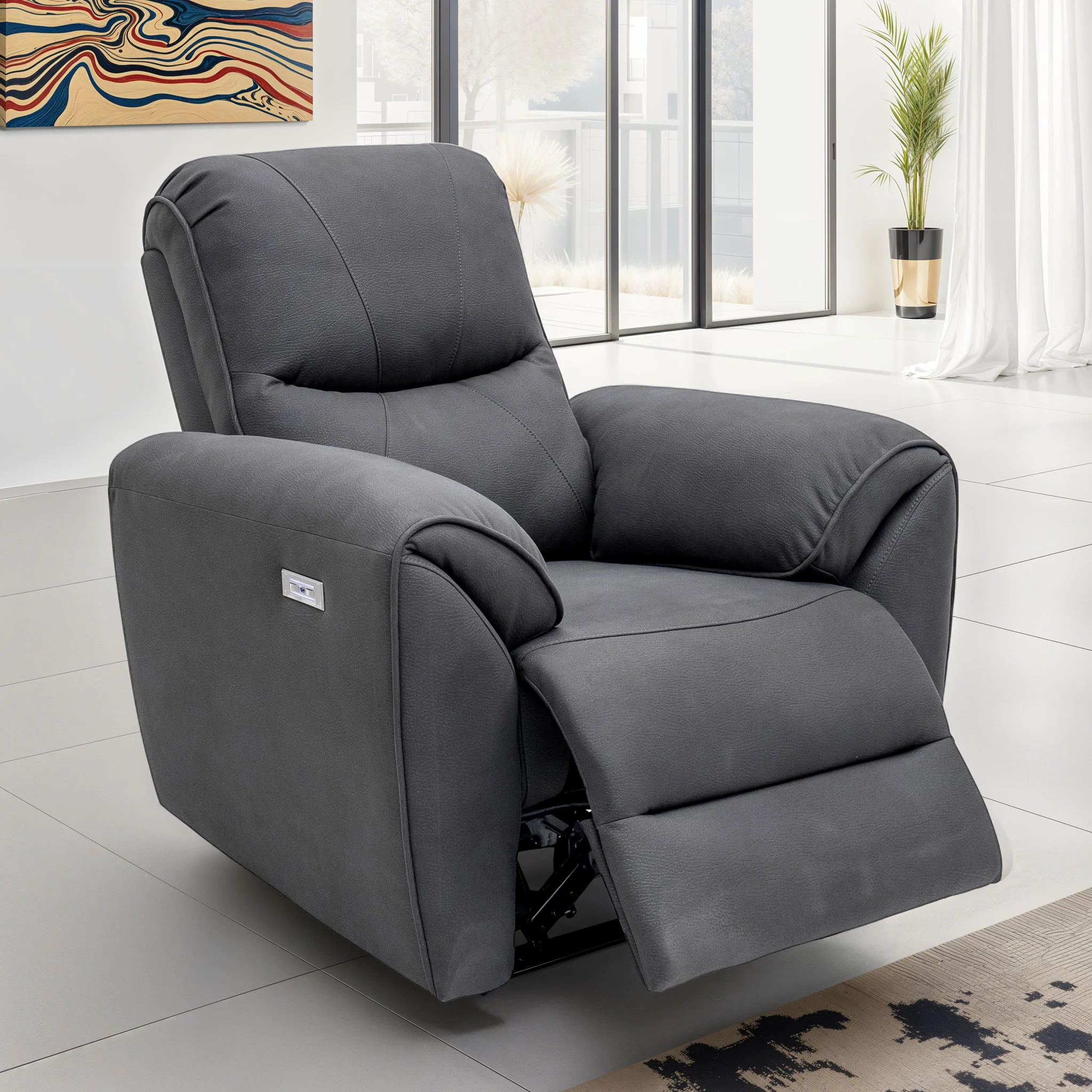 Harlan Power Recliner Armchair - Image 2